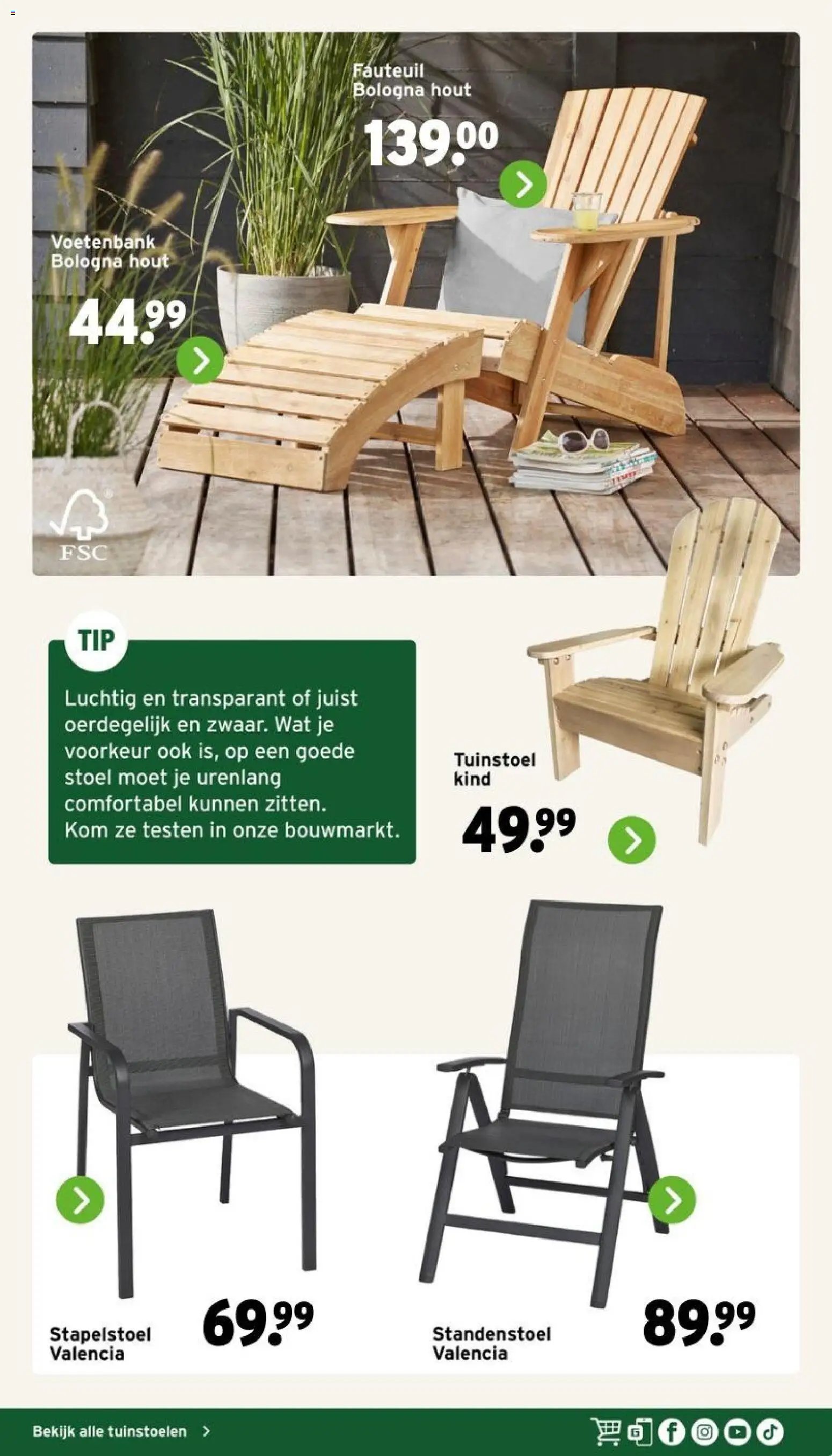 GAMMA folder - Tuinmeubelen special