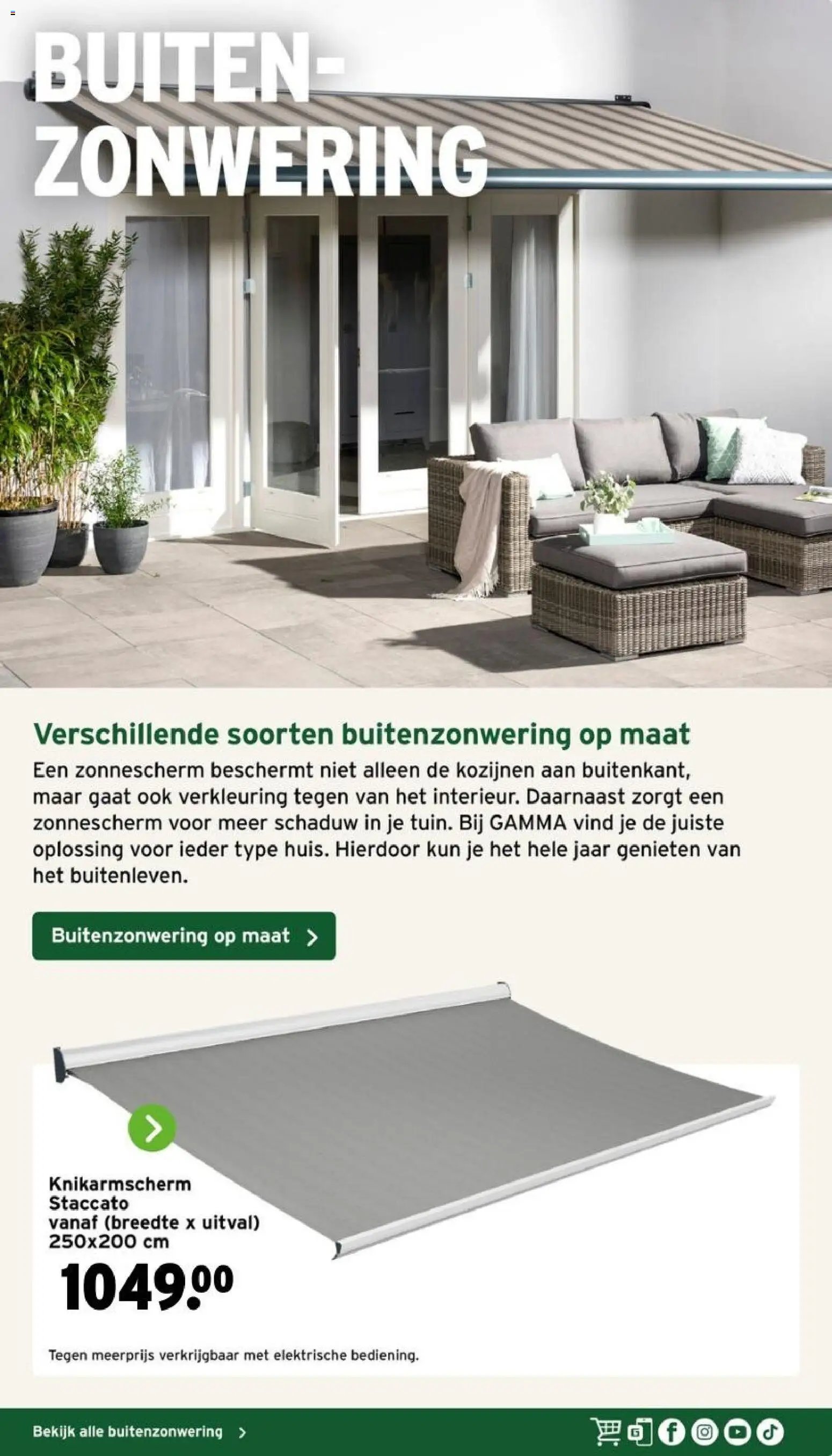 GAMMA folder - Tuinmeubelen special
