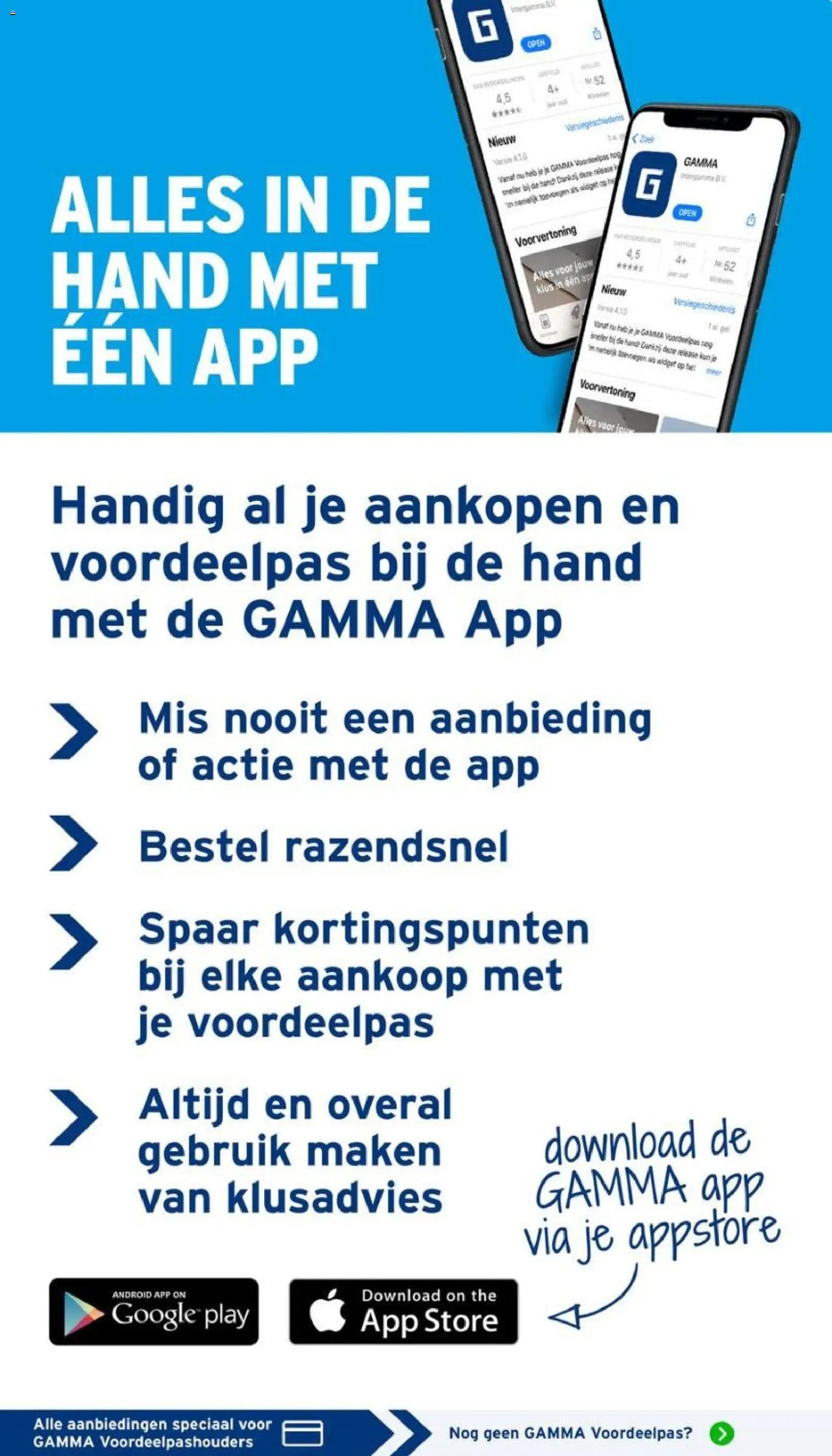 GAMMA folder - Tuinmeubelen special
