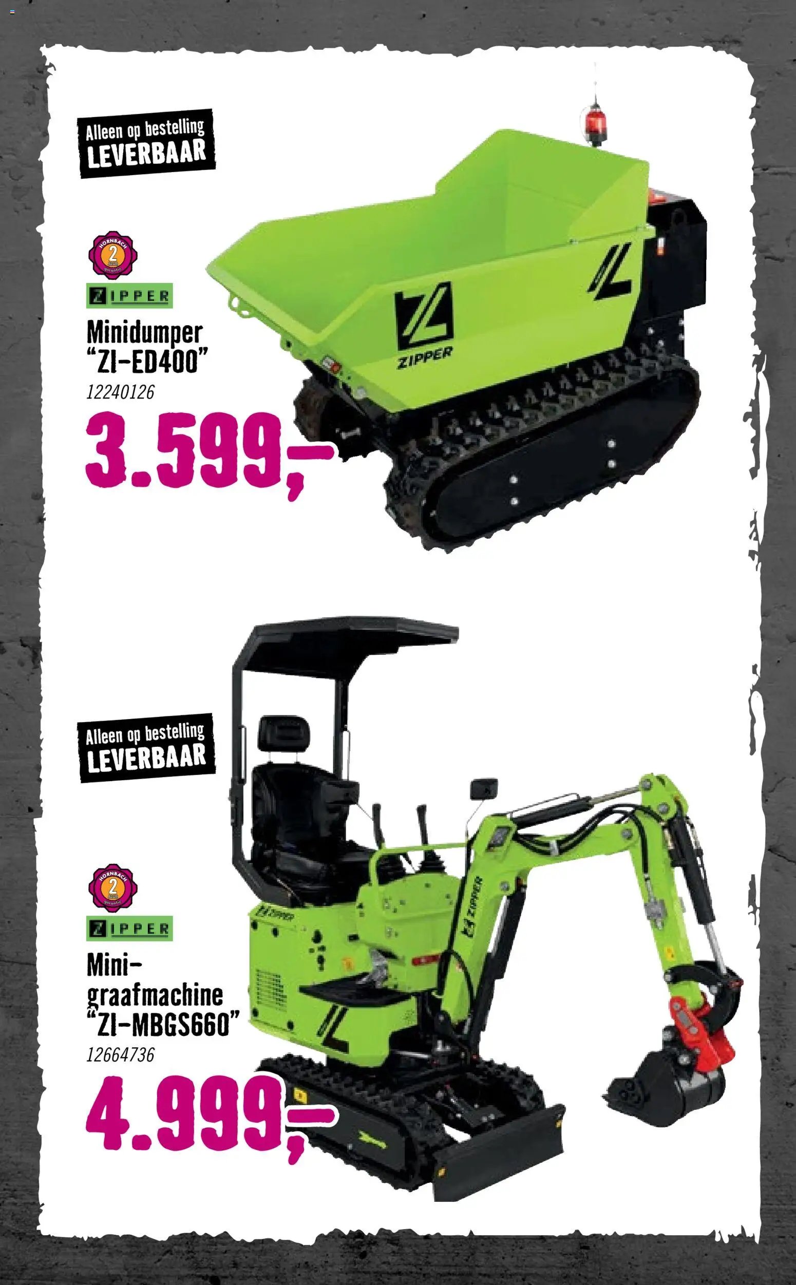 Hornbach folder - Elektra, machines en werkplaastsinrichting