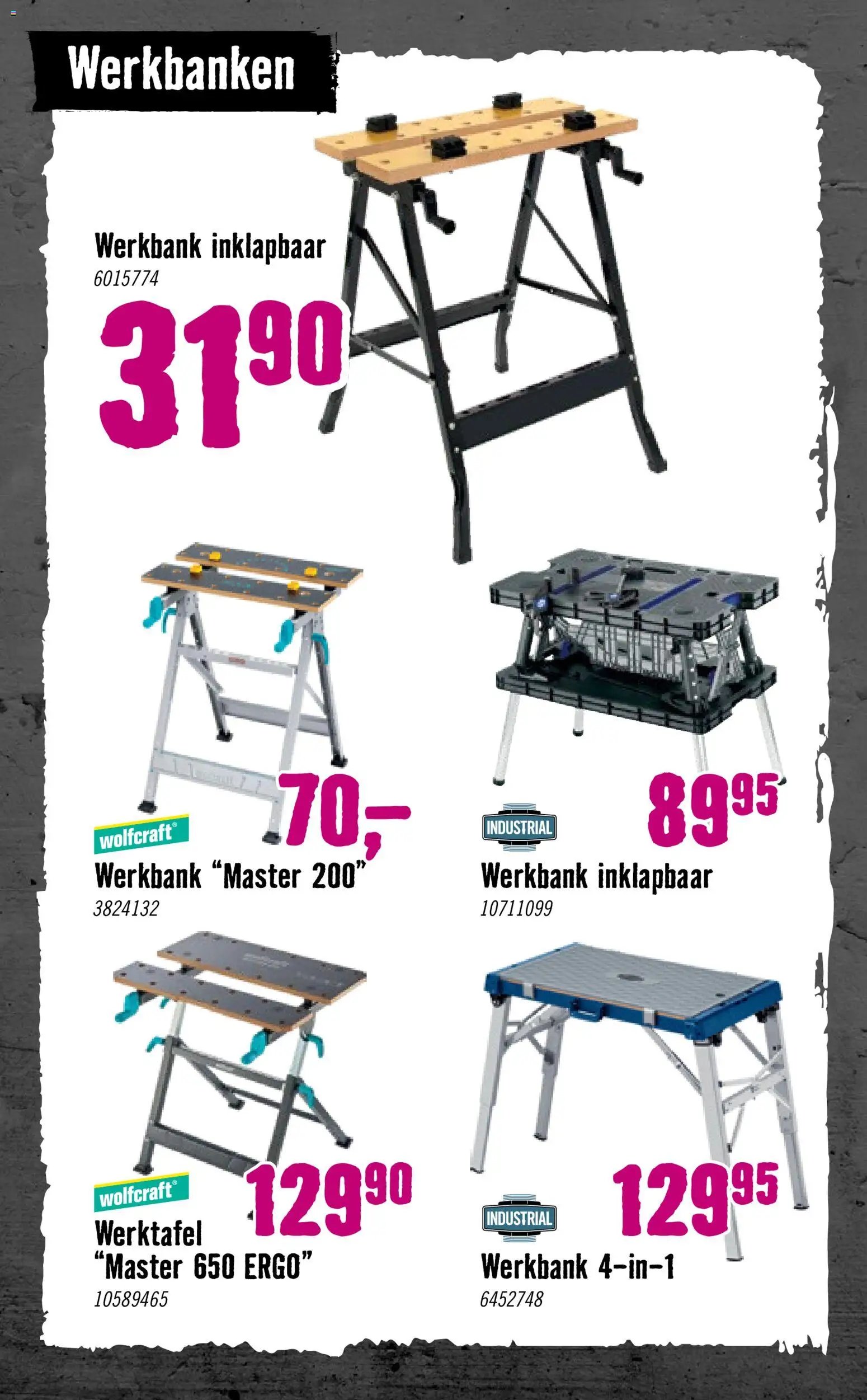 Hornbach folder - Elektra, machines en werkplaastsinrichting