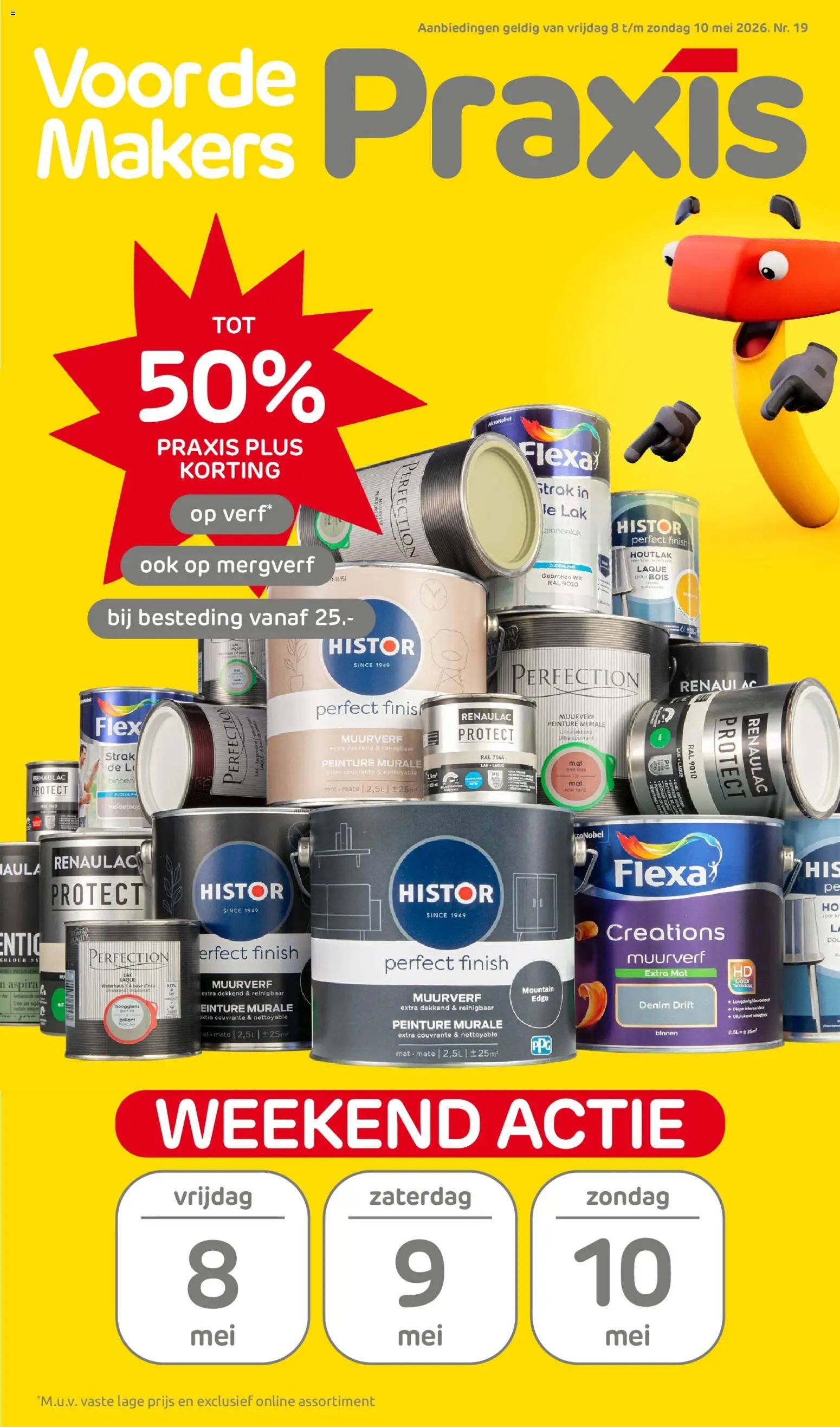 Praxis folder - Weekend actie