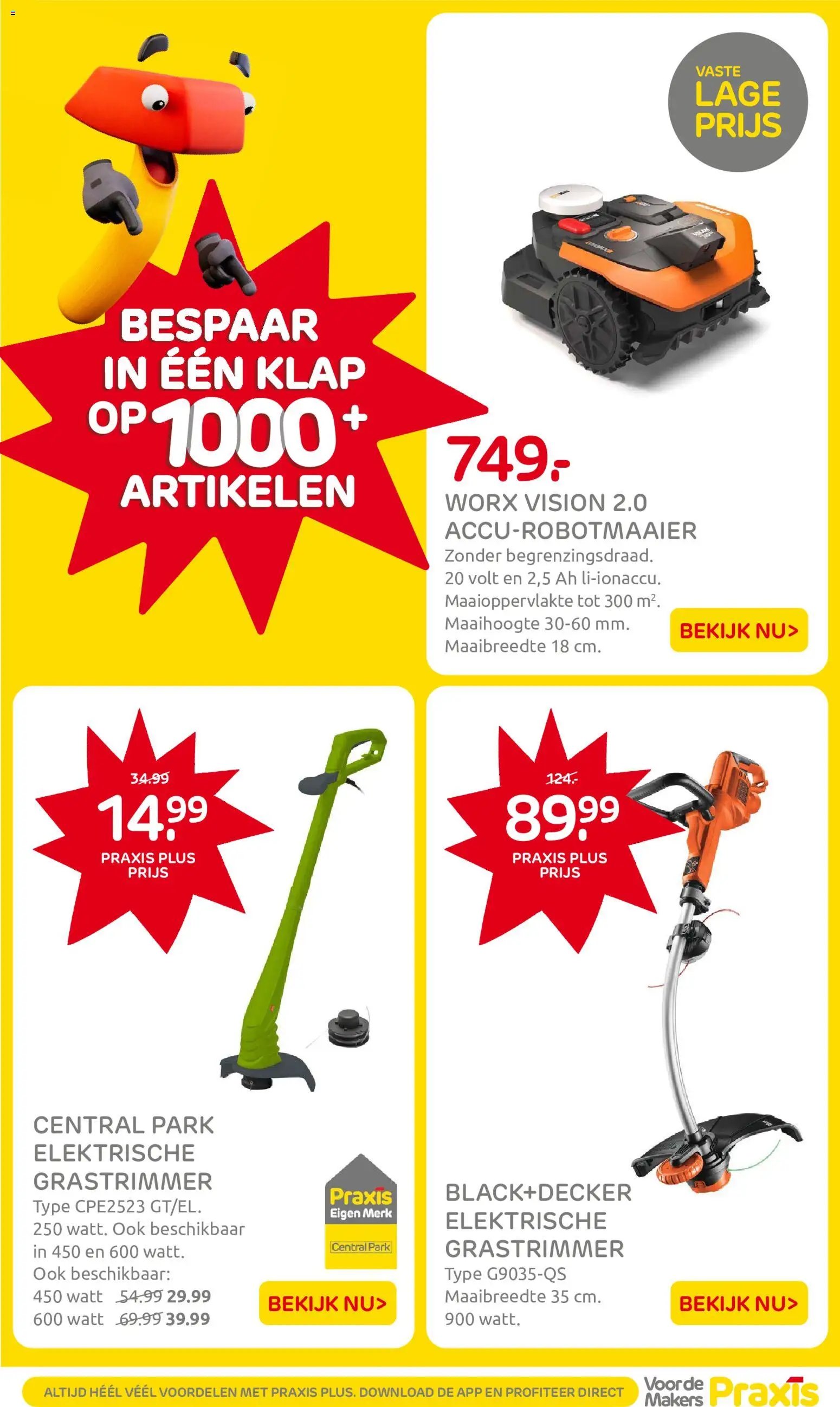Praxis folder - Weekend actie