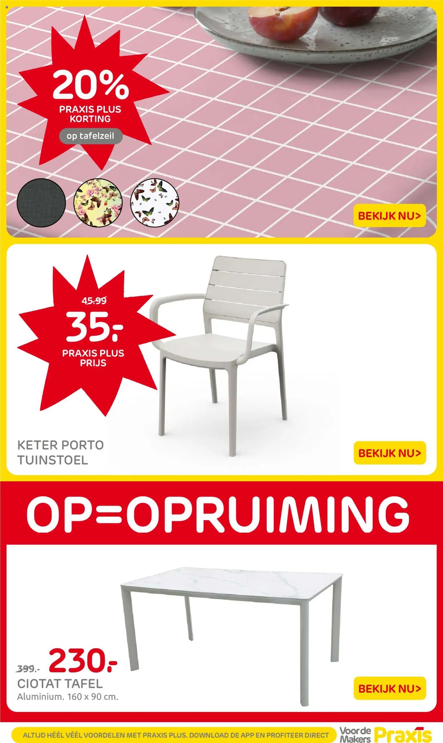 Praxis folder - Weekend actie