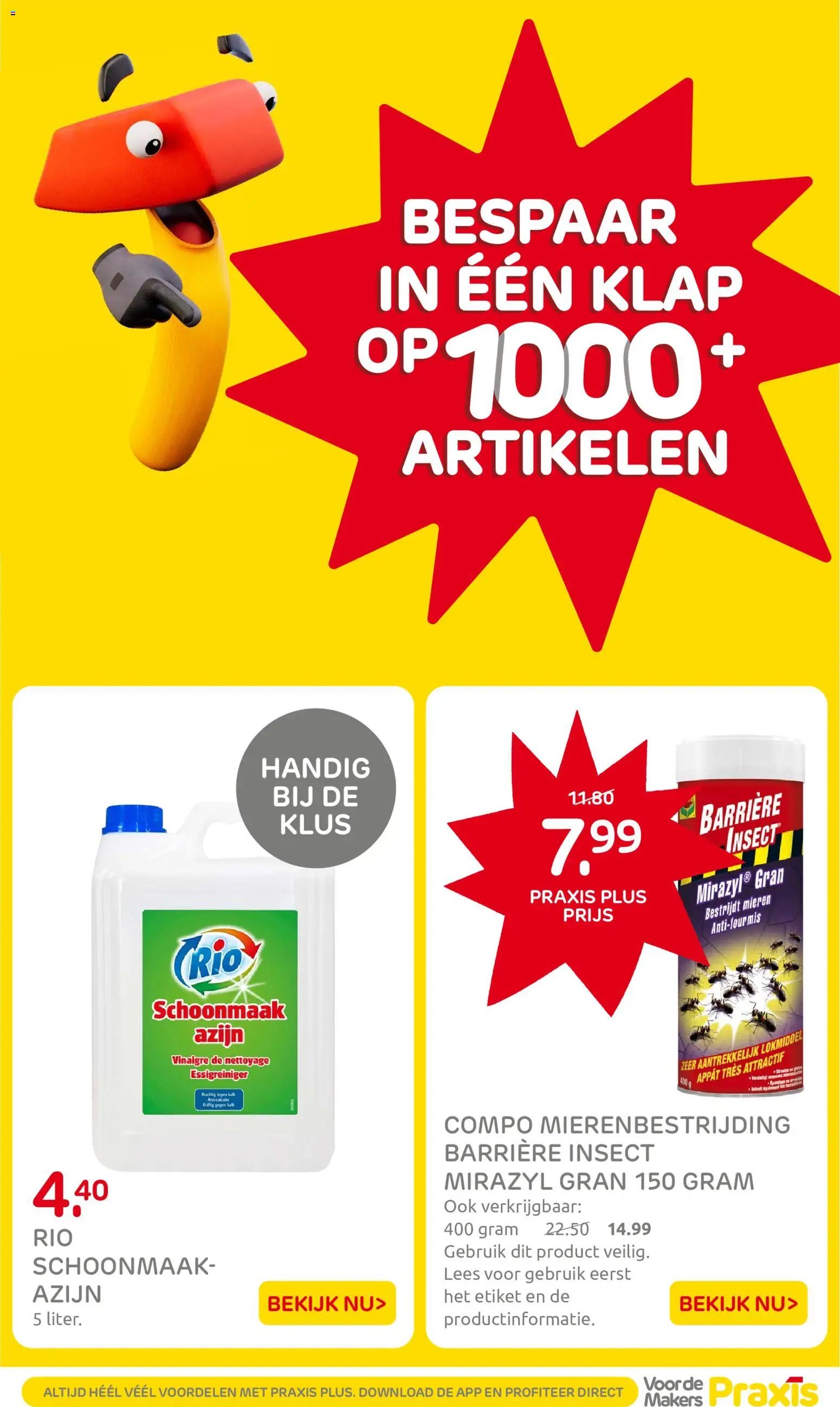 Praxis folder - Weekend actie