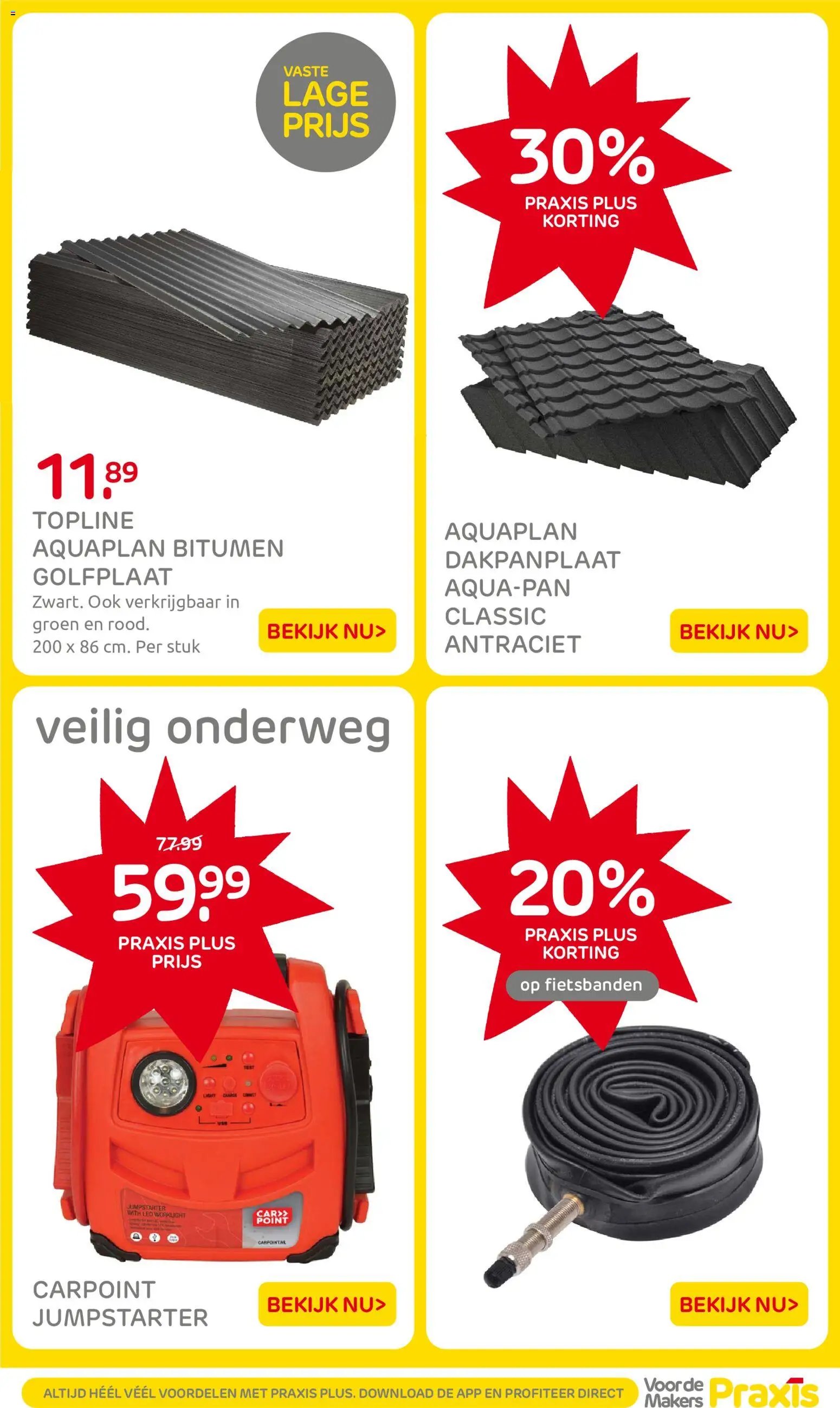 Praxis folder - Weekend actie