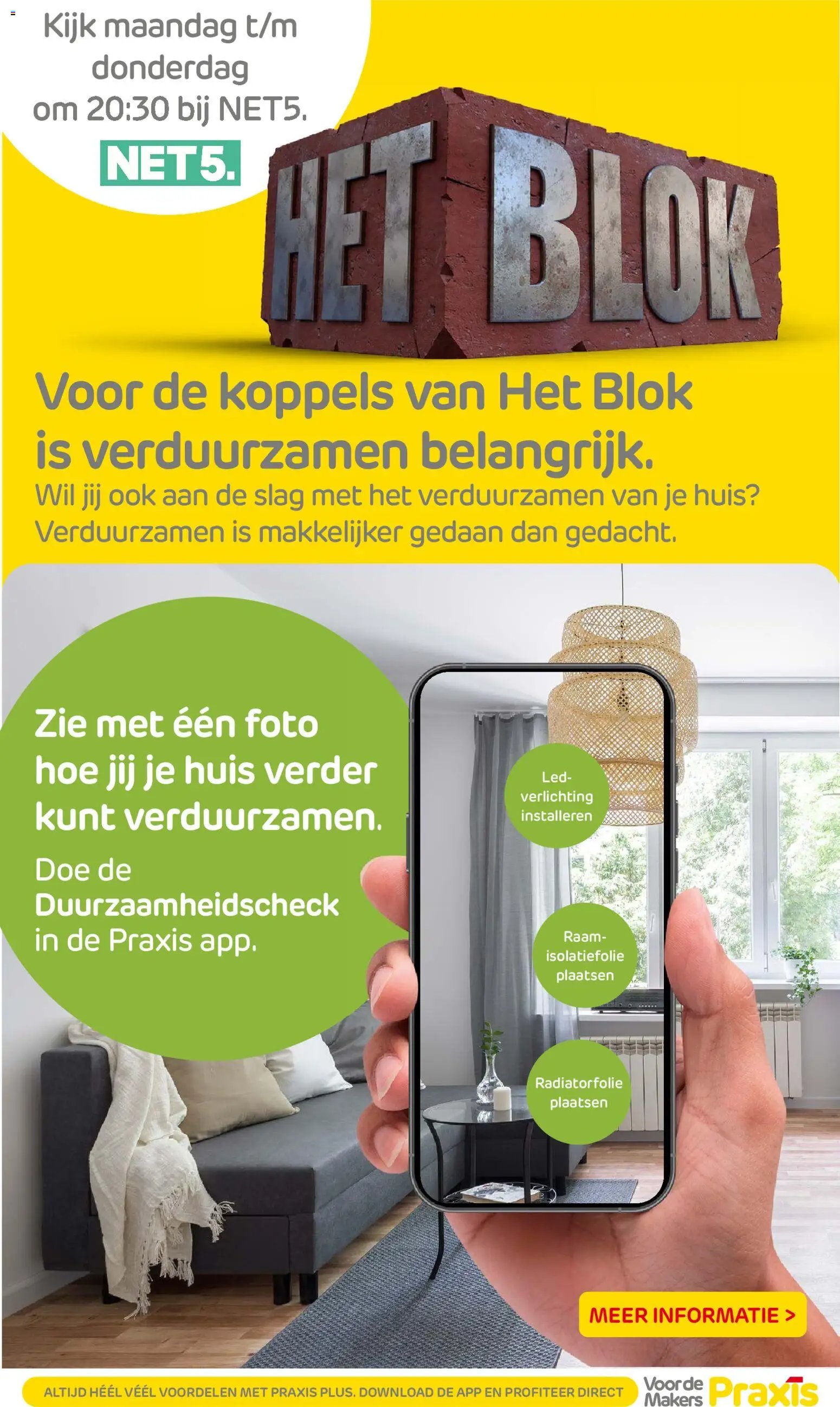 Praxis folder - Weekend actie