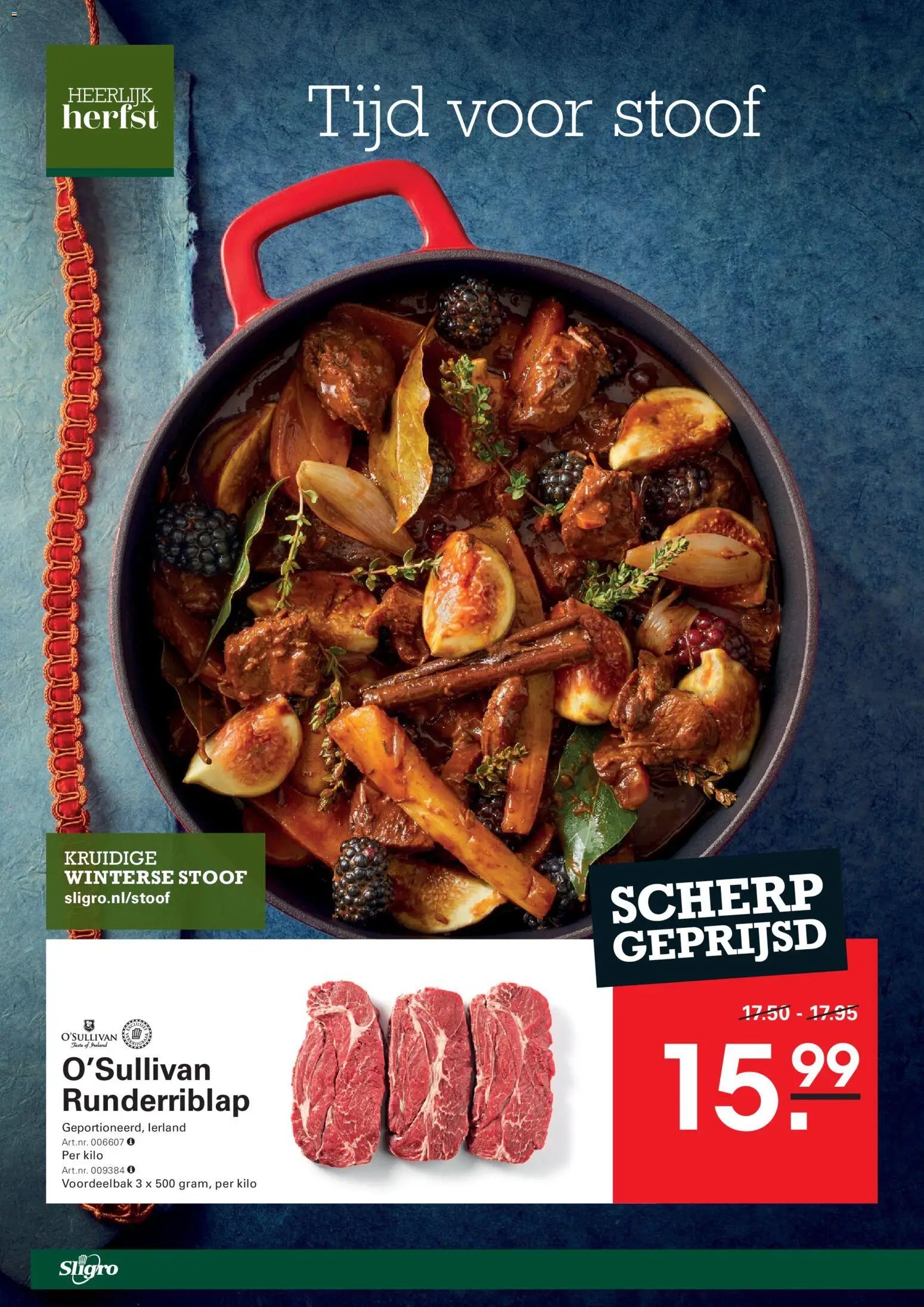 Sligro folder - Food