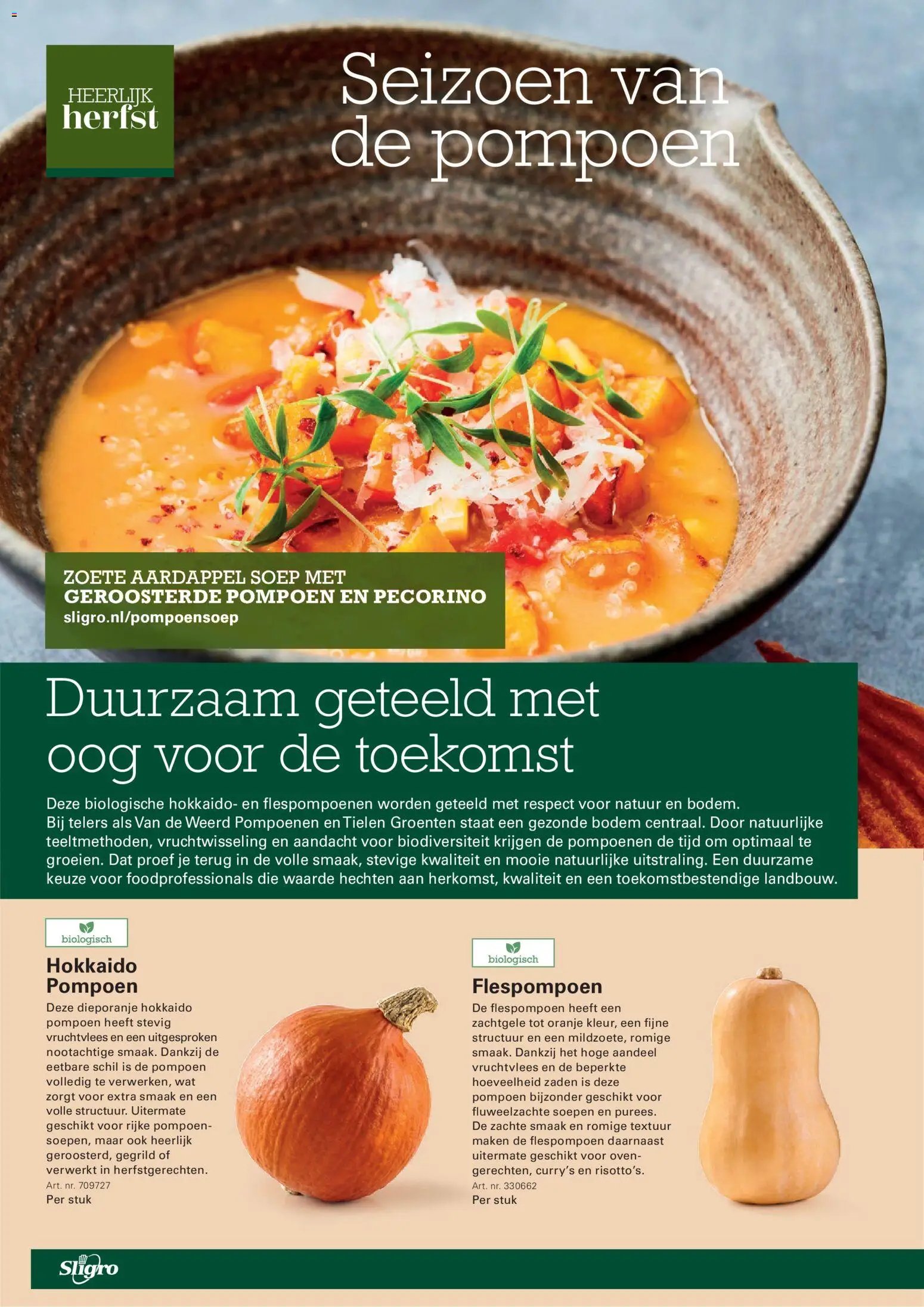 Sligro folder - Food