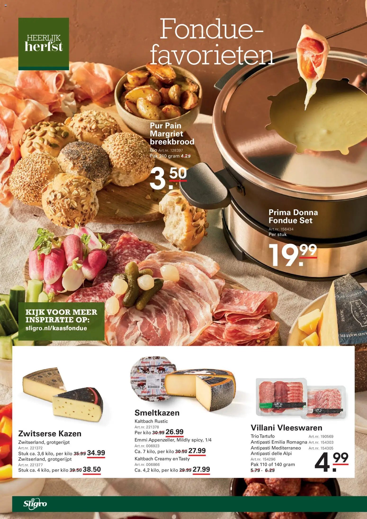 Sligro folder - Food