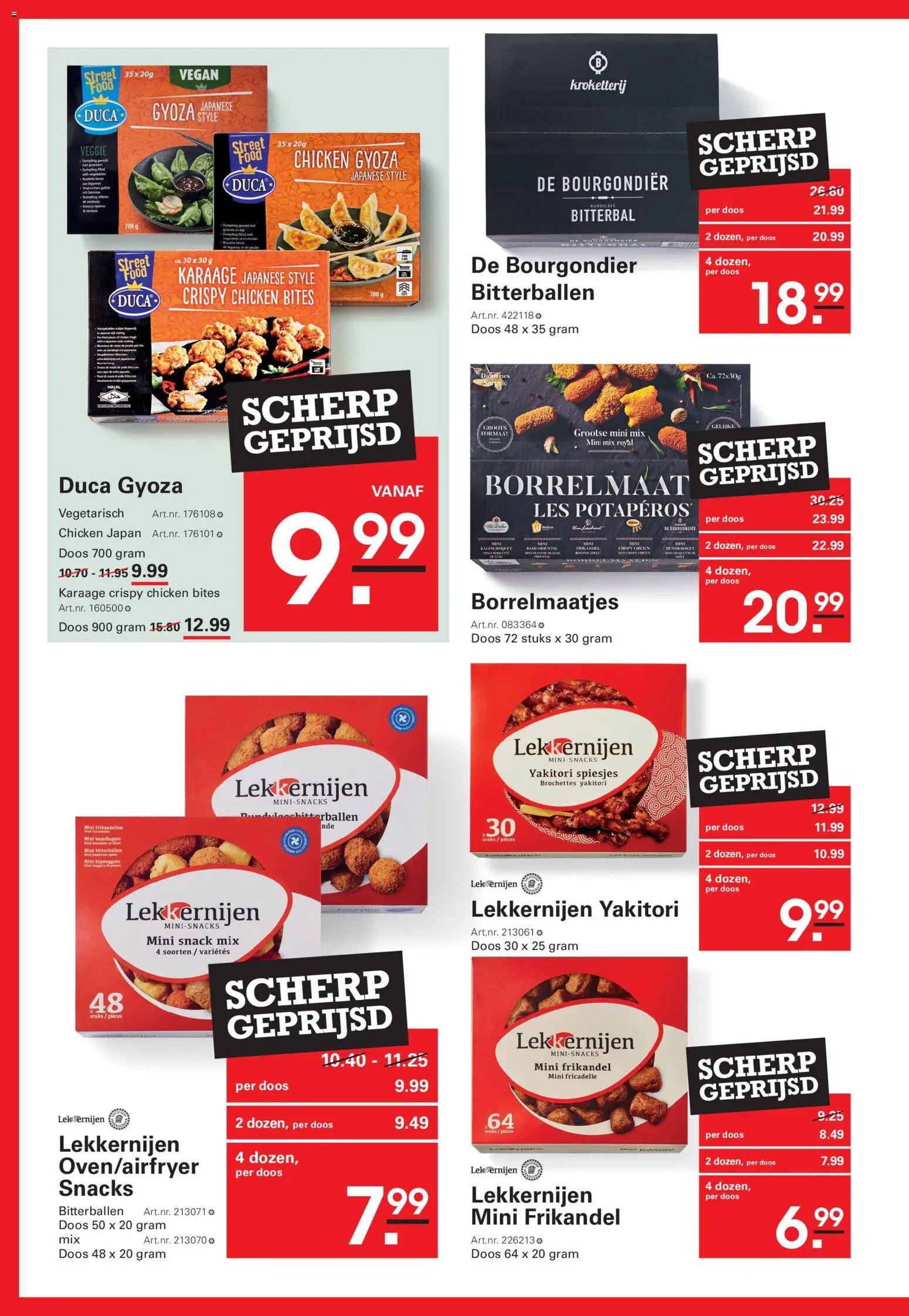 Sligro folder - Big Deals Bar-Café