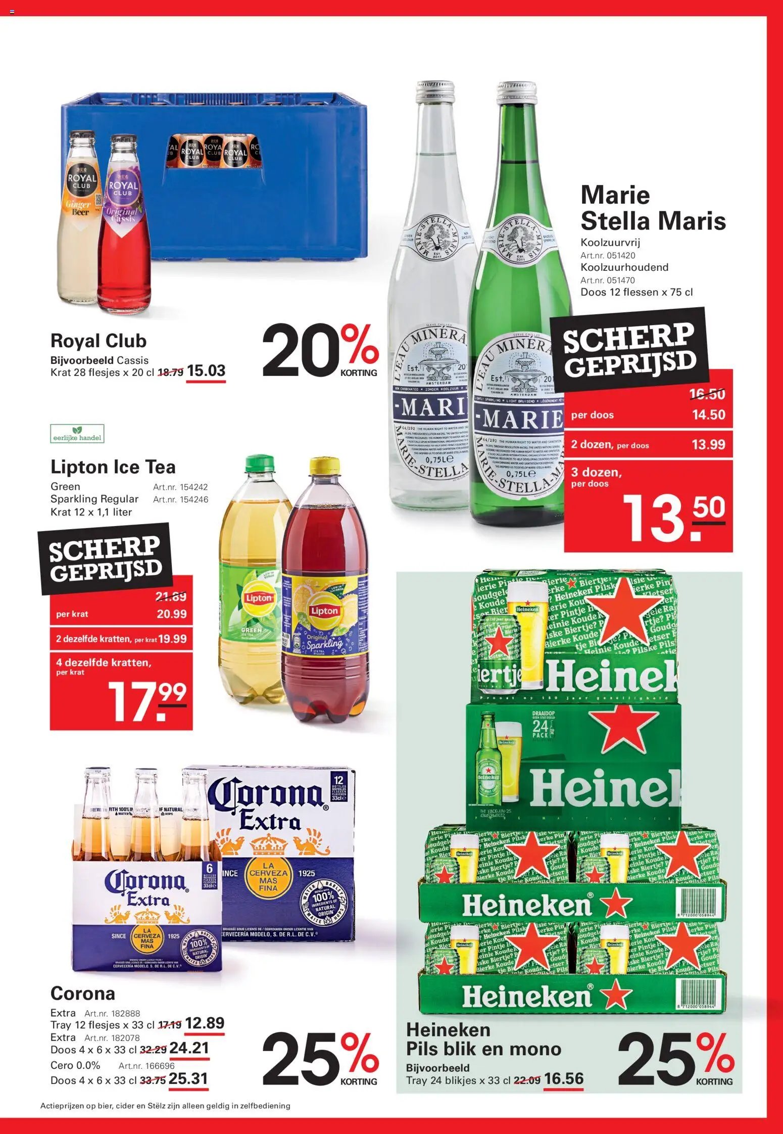 Sligro folder - Big Deals Bar-Café