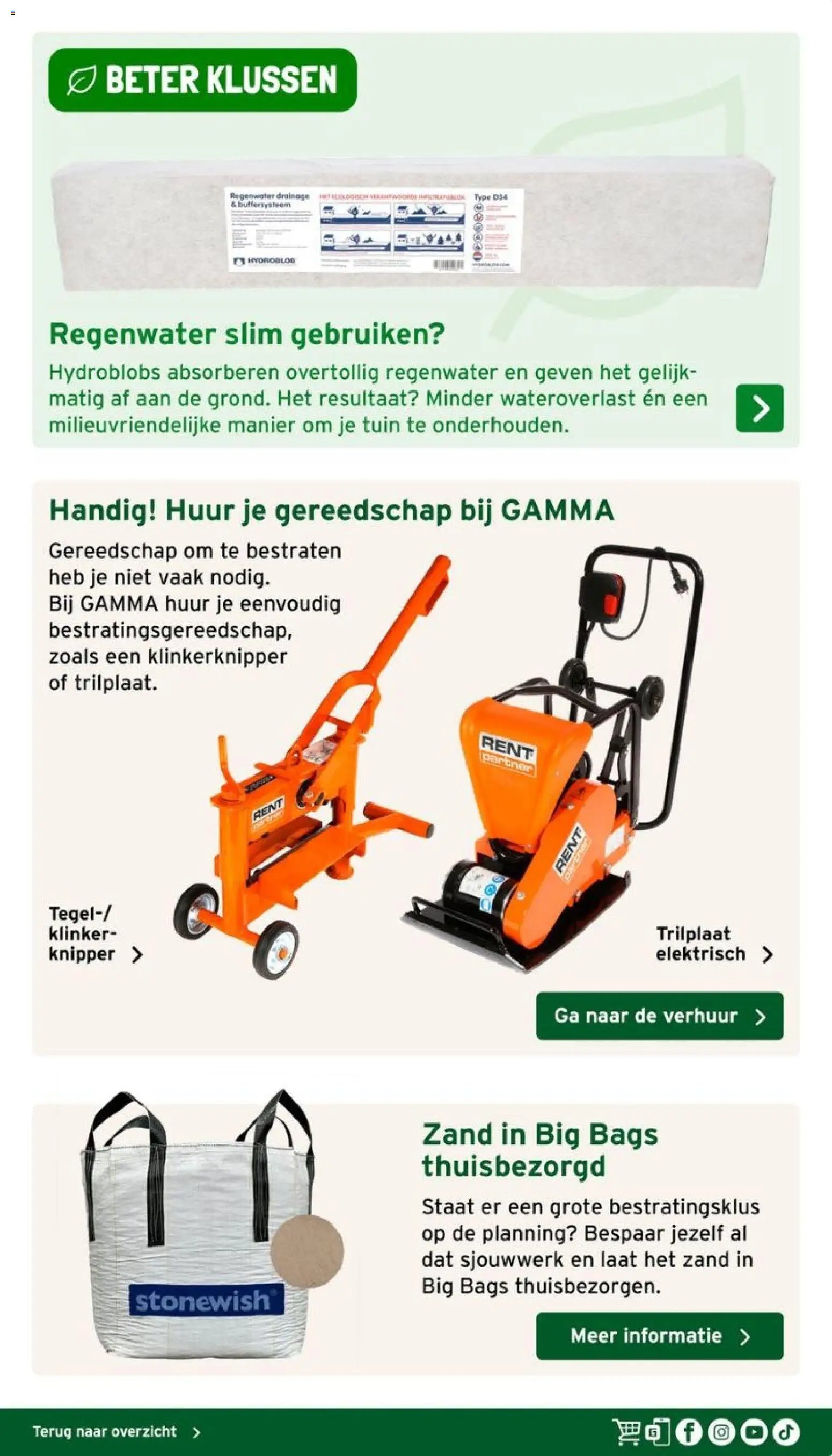 GAMMA folder -  Gereedschap Special