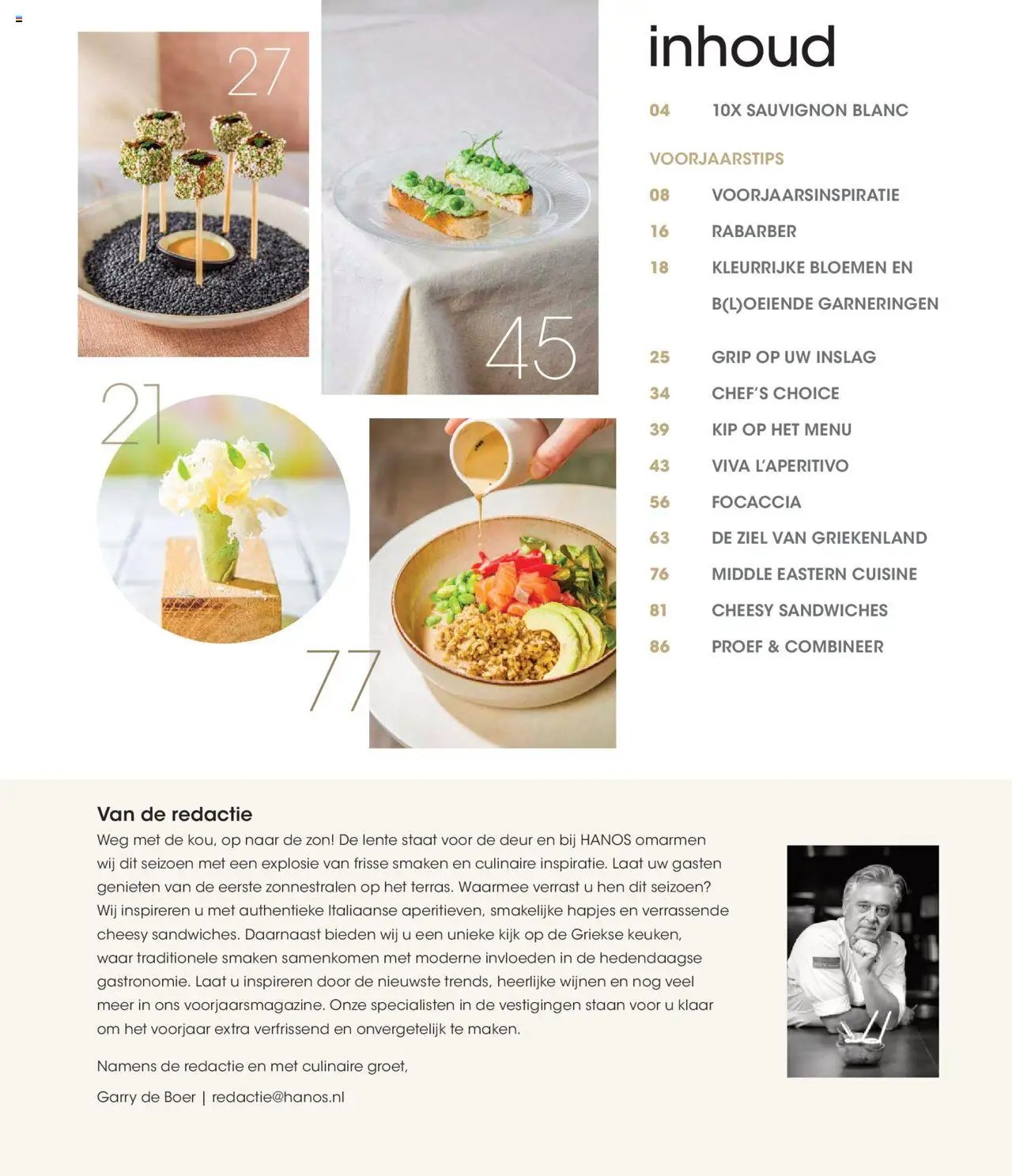 Hanos - Inspiratiemagazine voorjaar 2025