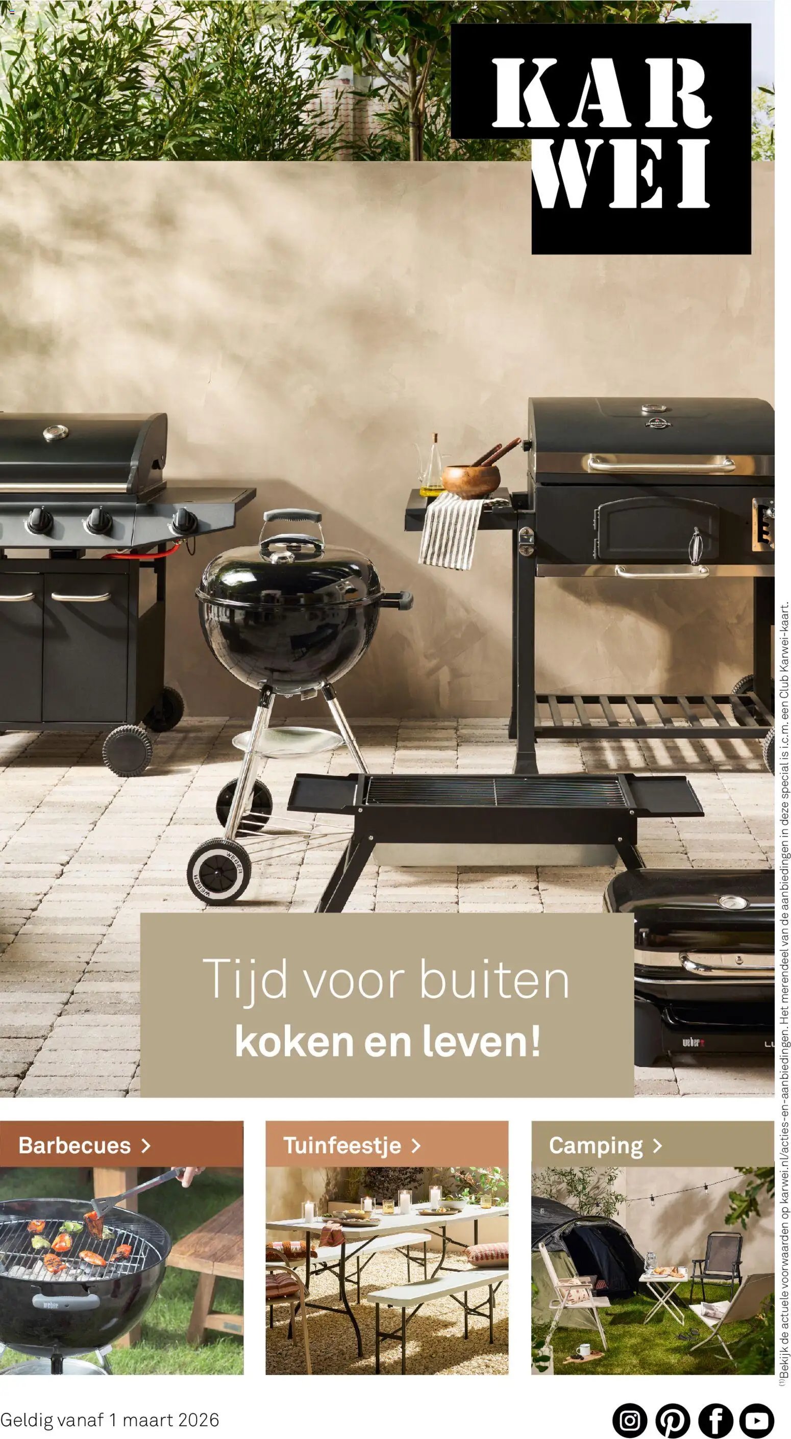 KARWEI folder - Tuin special - barbecue
