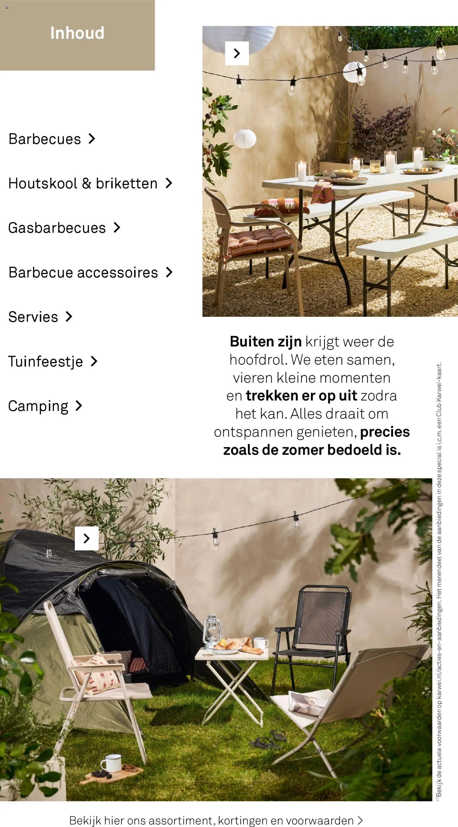 KARWEI folder - Tuin special - barbecue