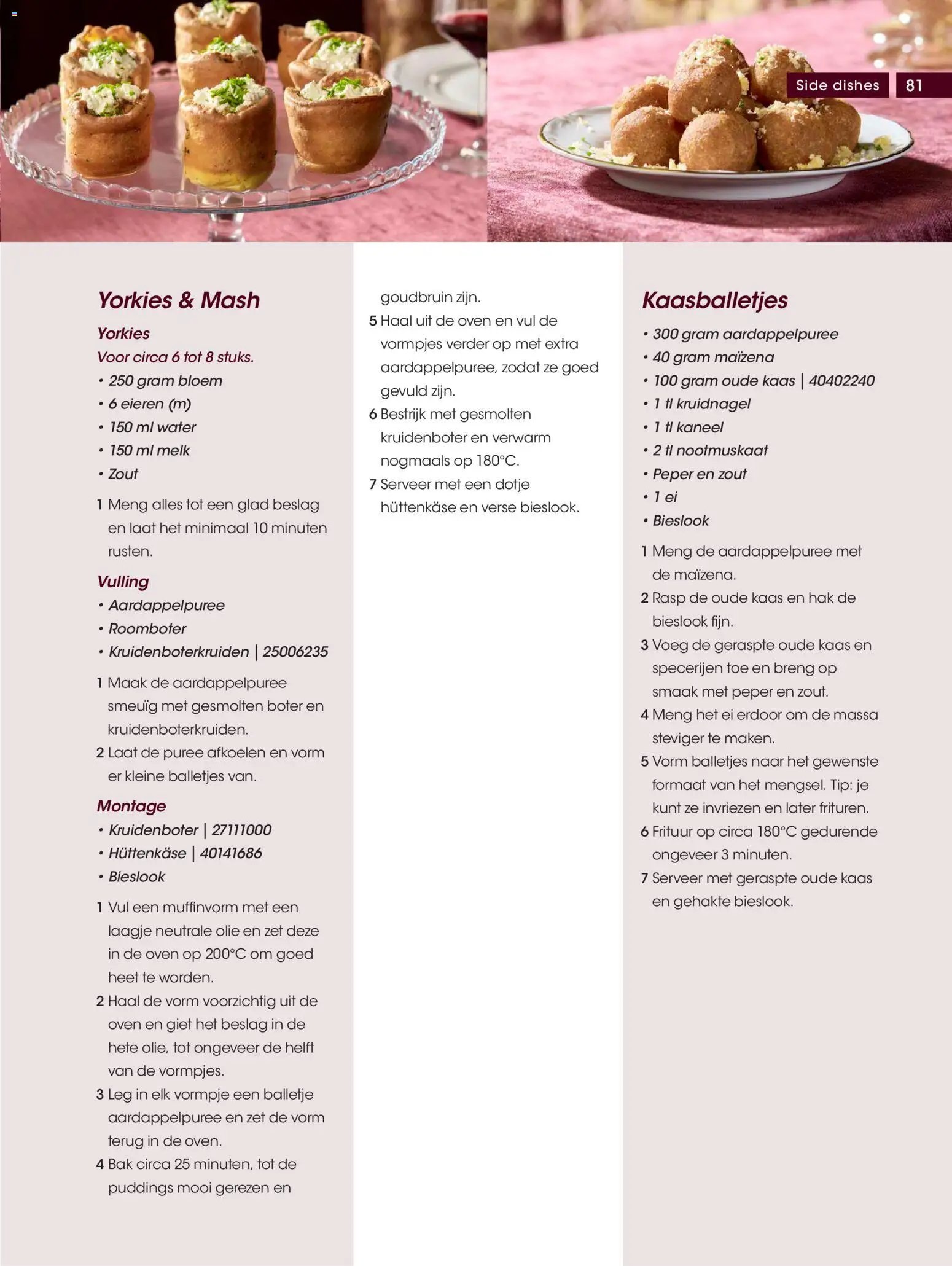 Hanos - Receptengids feestdagen 2025