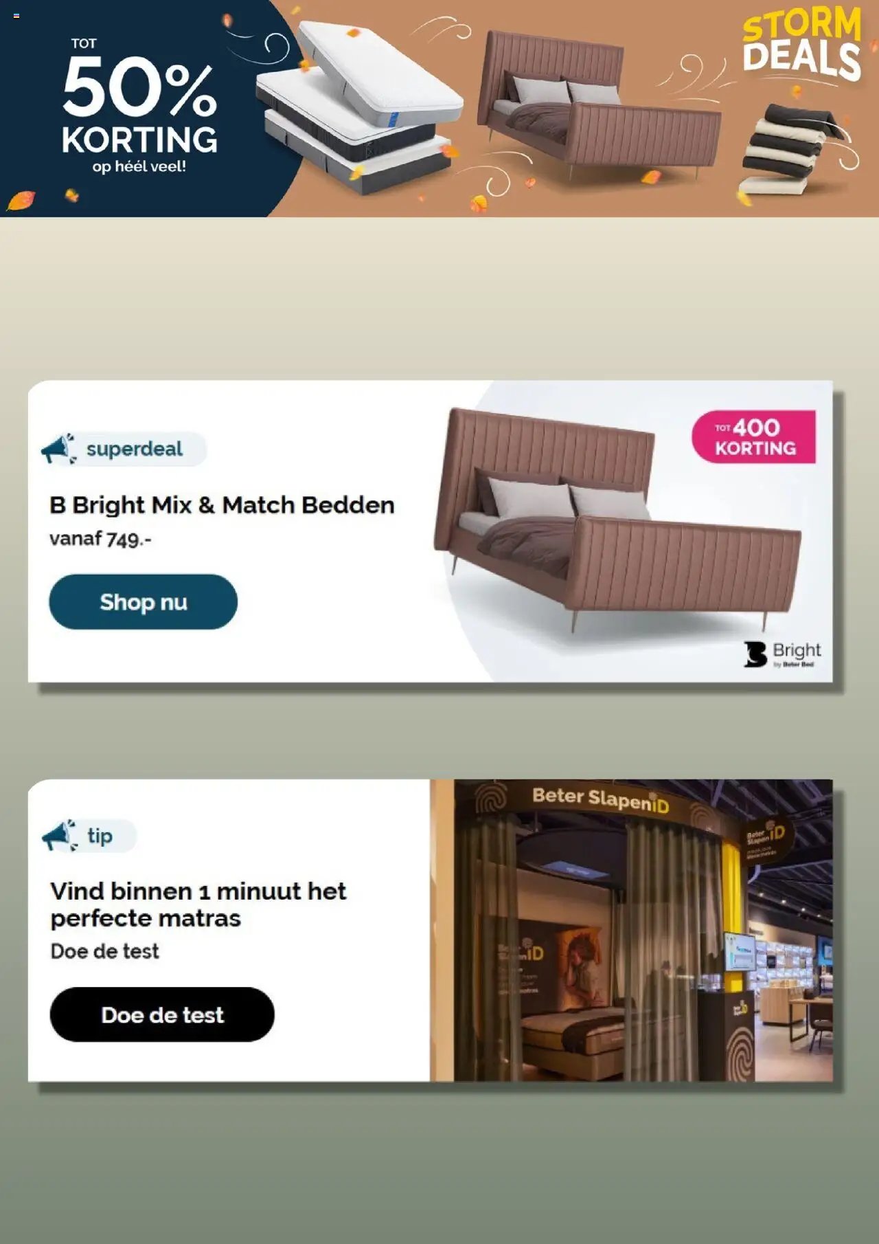 Beter Bed - Black Friday kennisgeving (2025-10-09 - 2025-11-10)