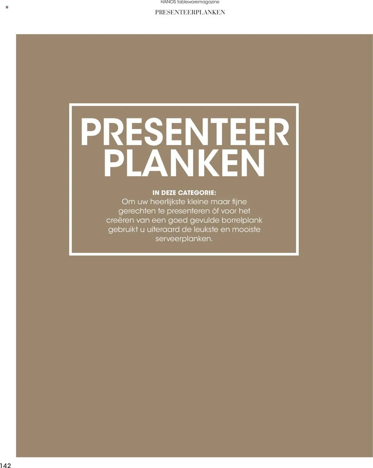 Hanos - Tableware magazine 2025-2026