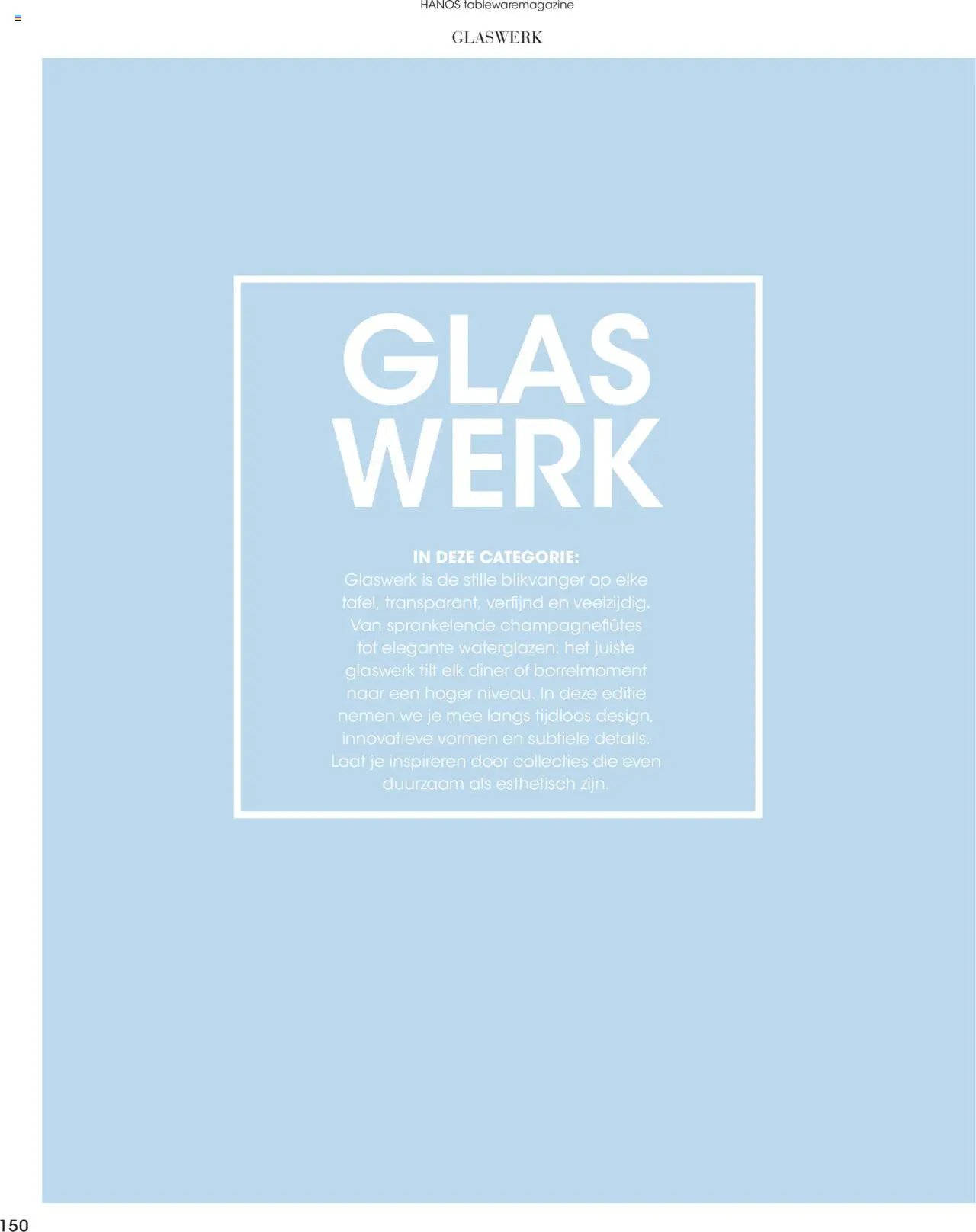 Hanos - Tableware magazine 2025-2026