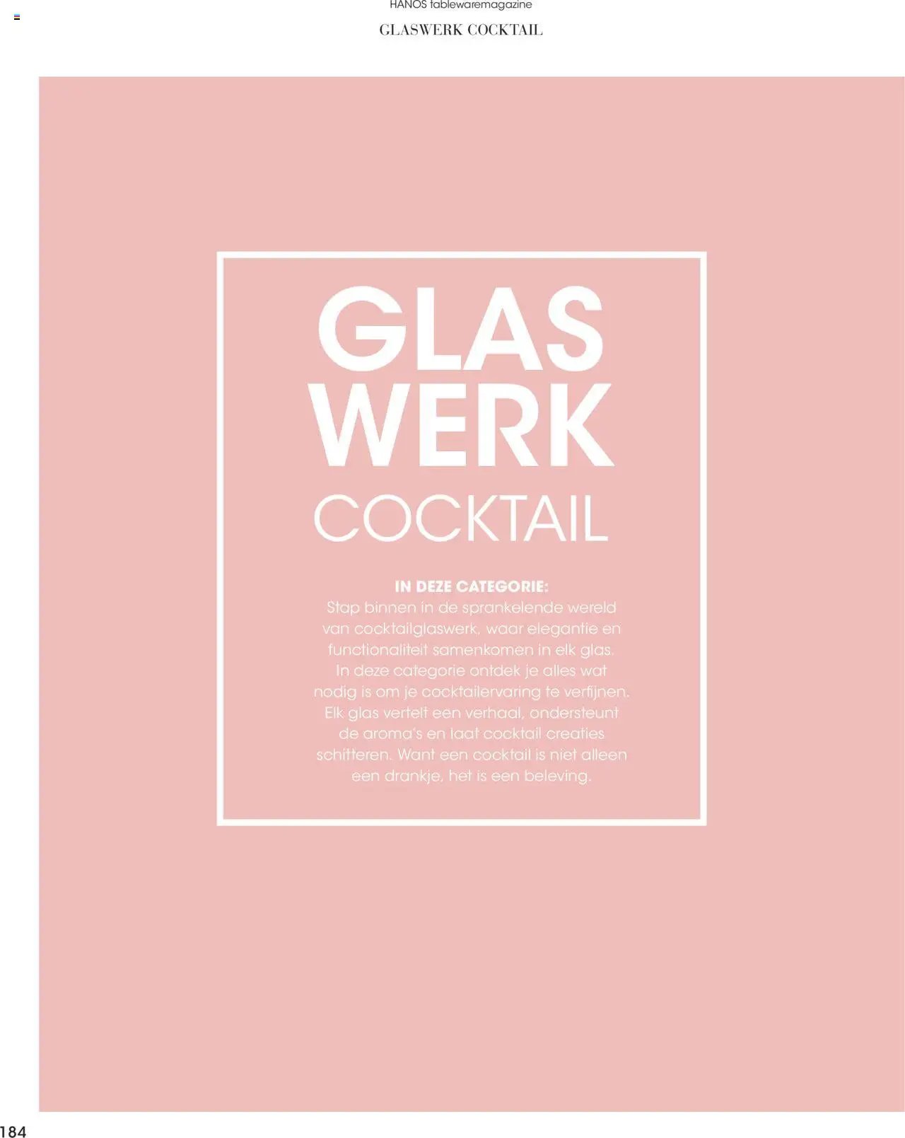 Hanos - Tableware magazine 2025-2026