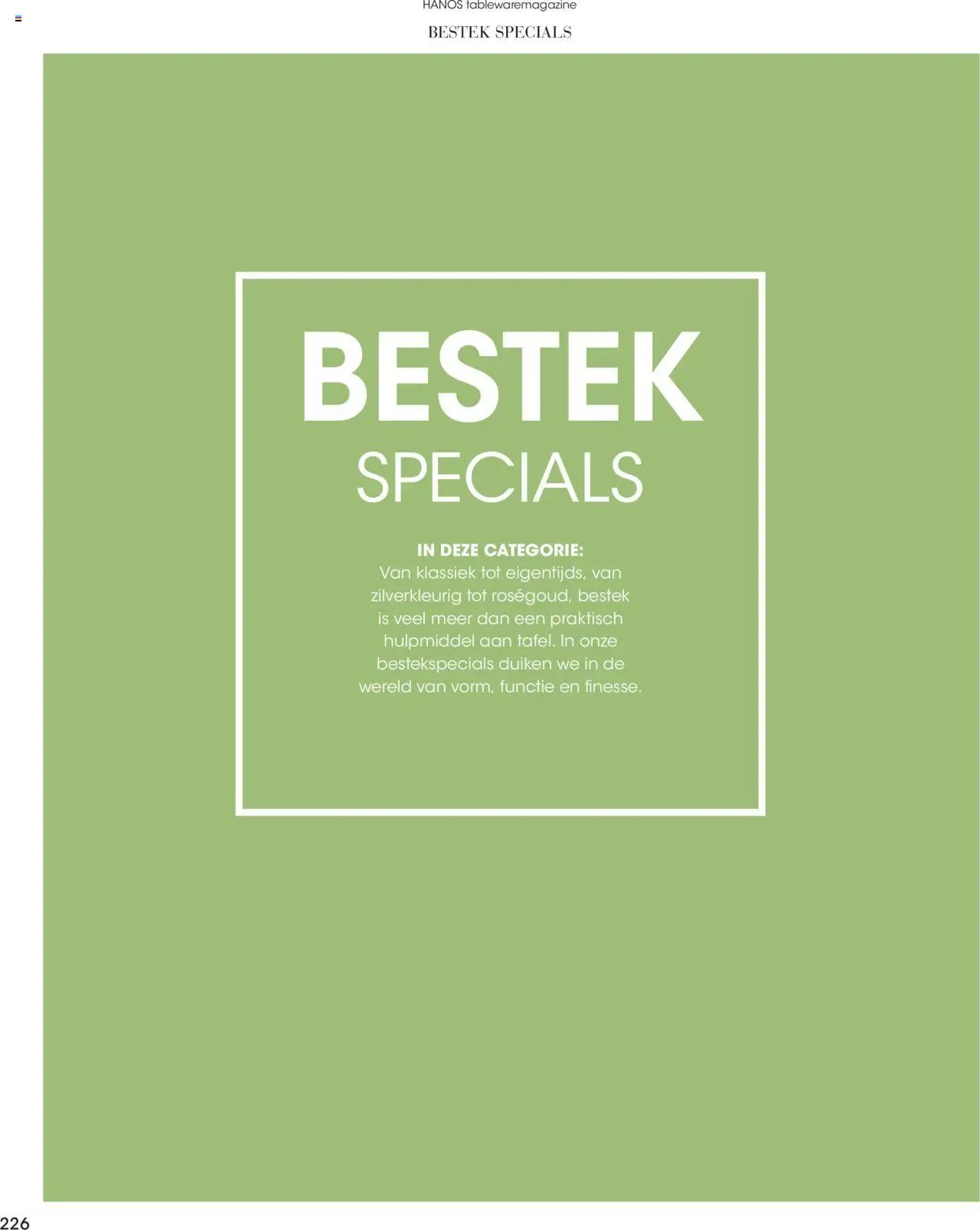 Hanos - Tableware magazine 2025-2026