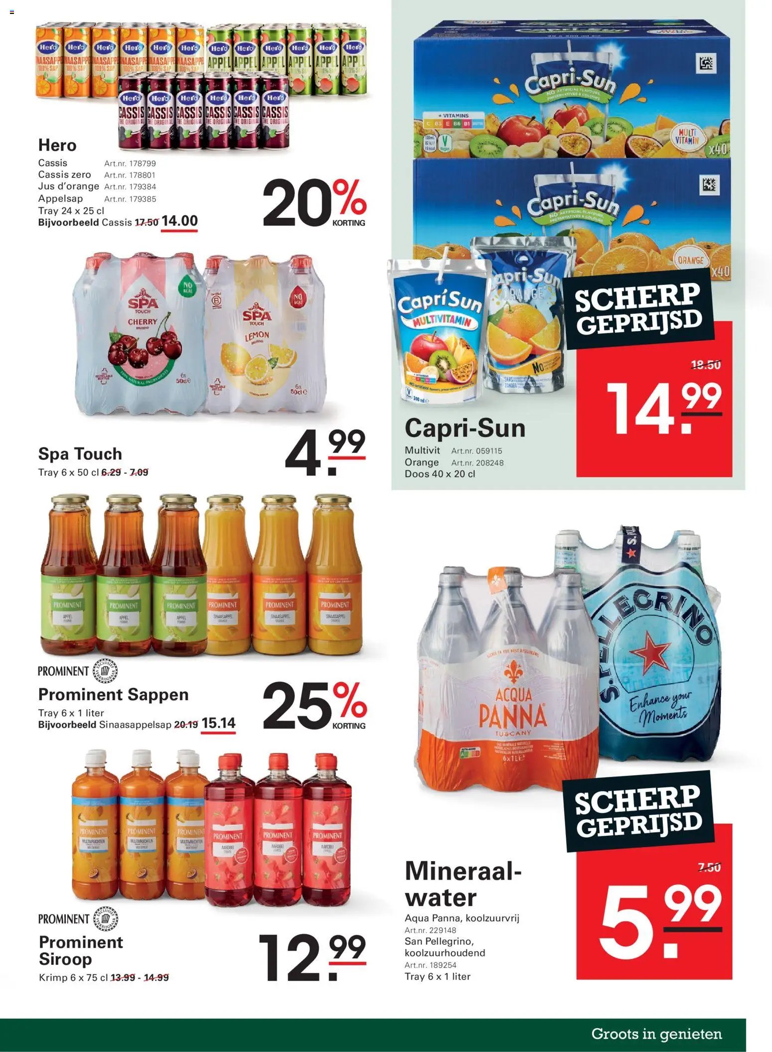 Sligro folder - Spaarfolder