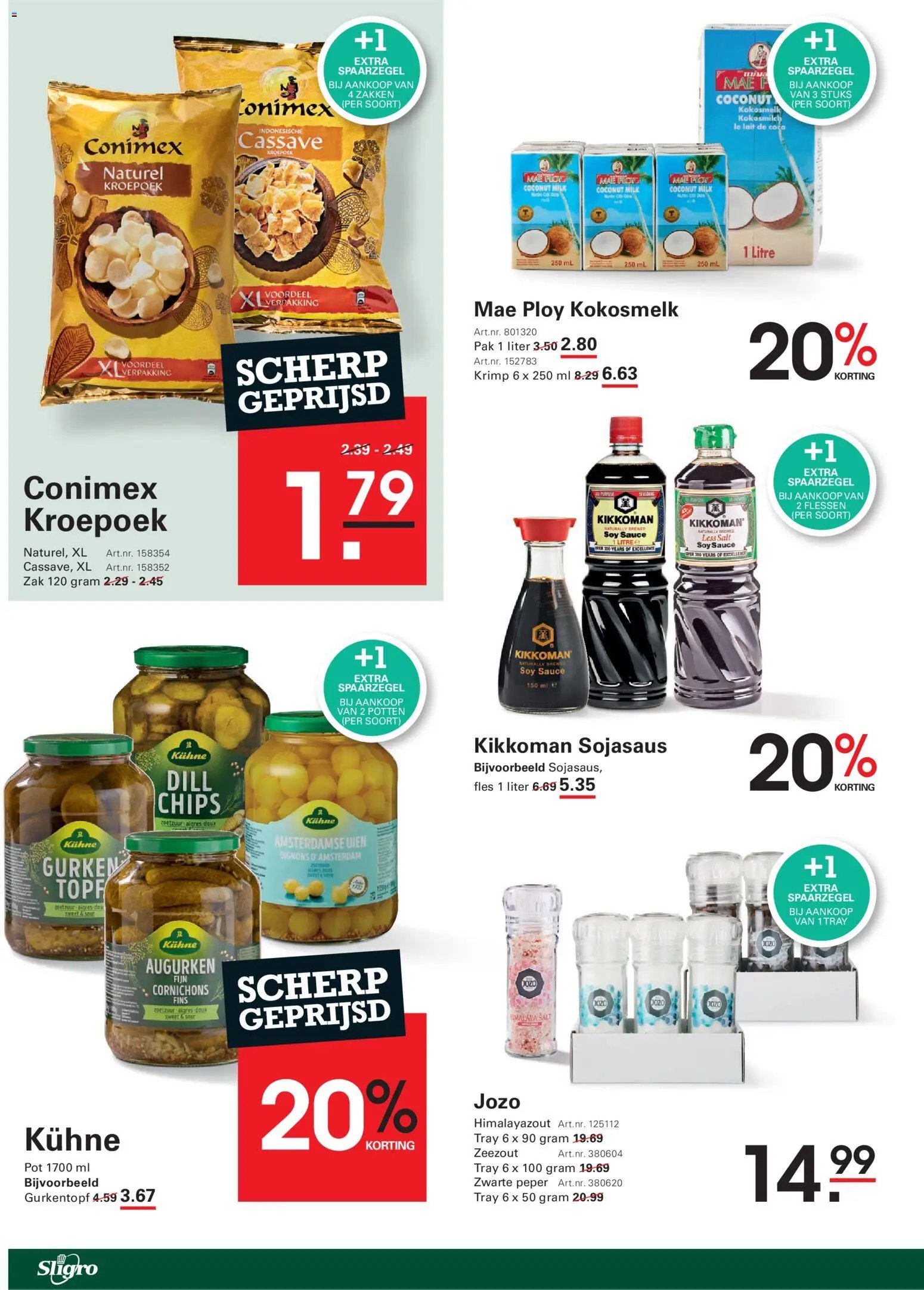 Sligro folder - Spaarfolder