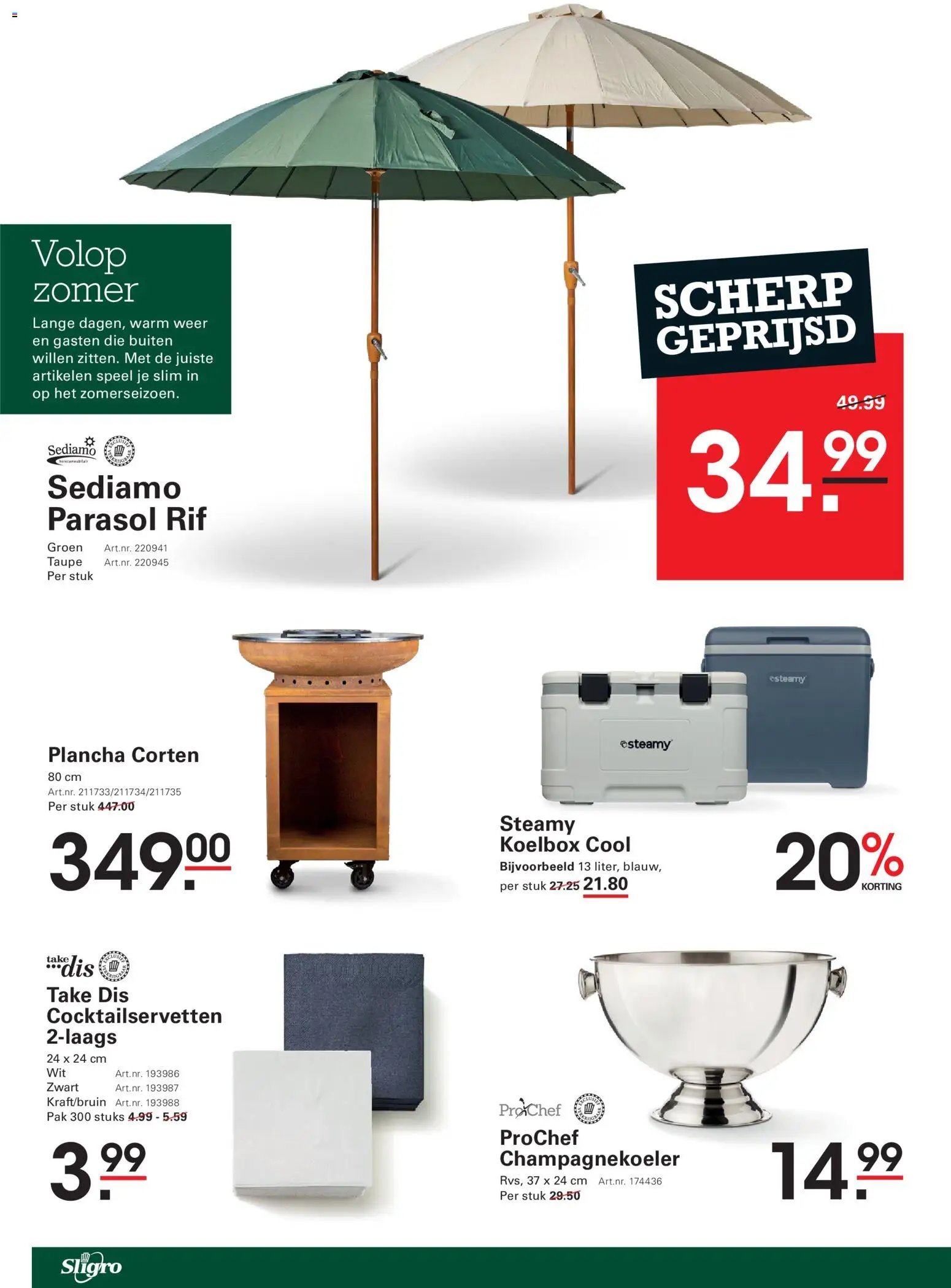 Sligro folder - Spaarfolder