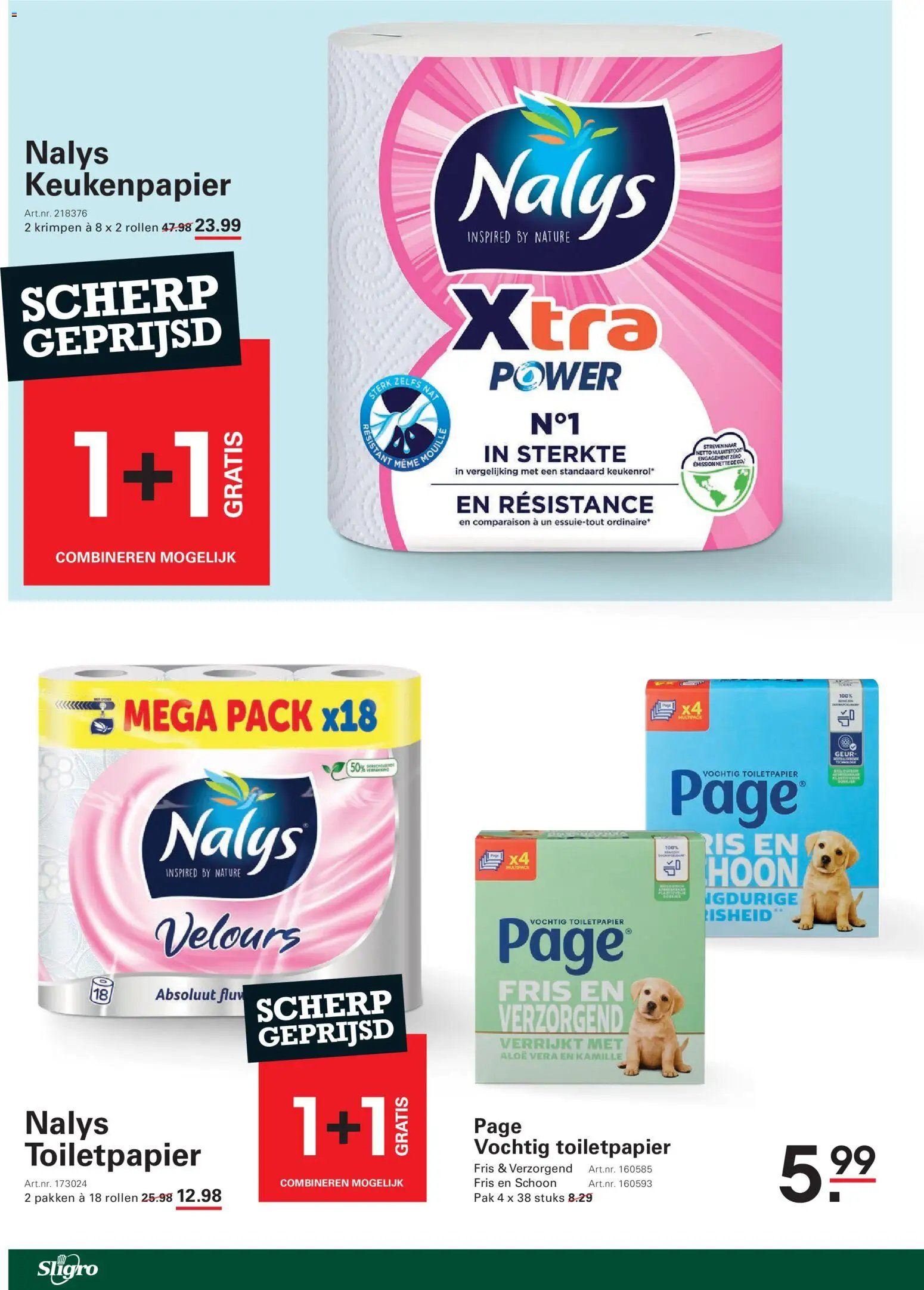 Sligro folder - Spaarfolder