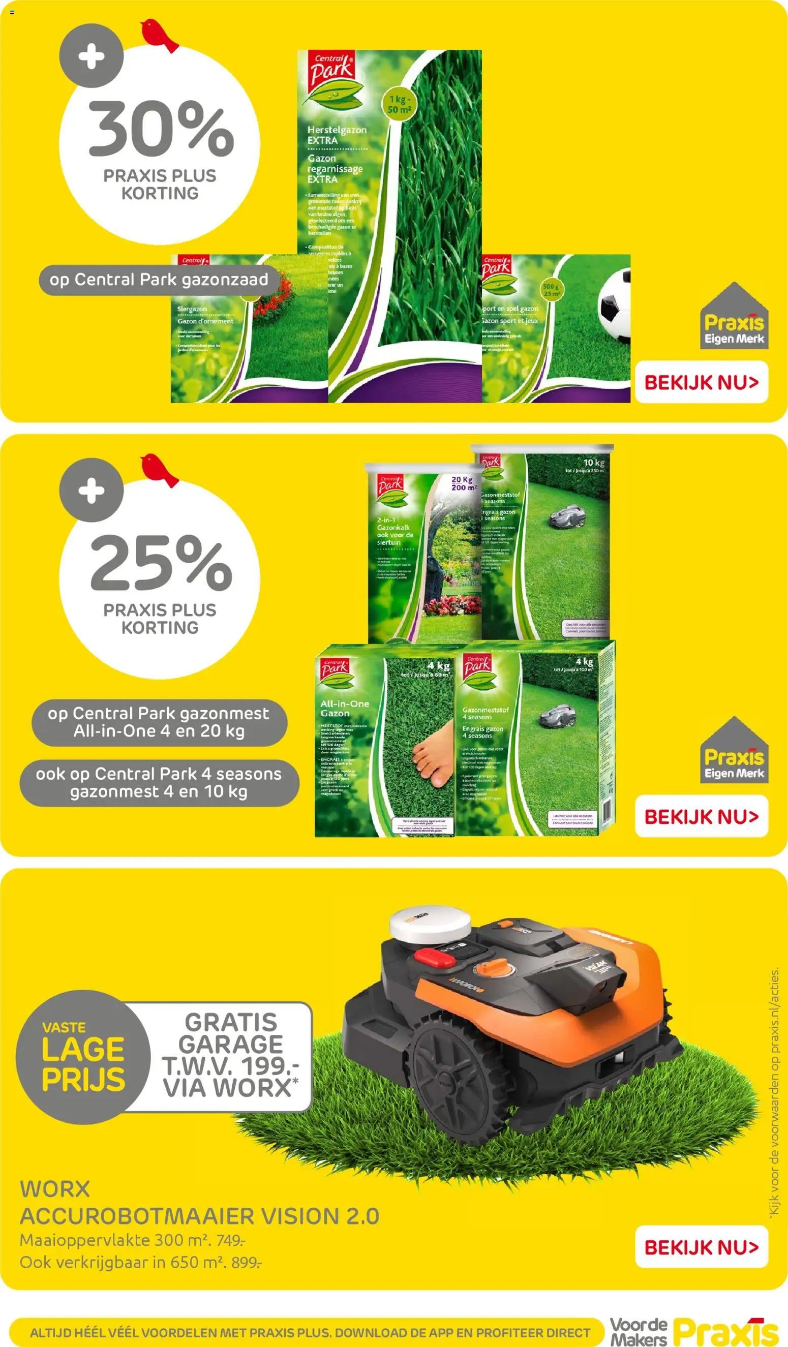 Praxis folder - Weekend actie