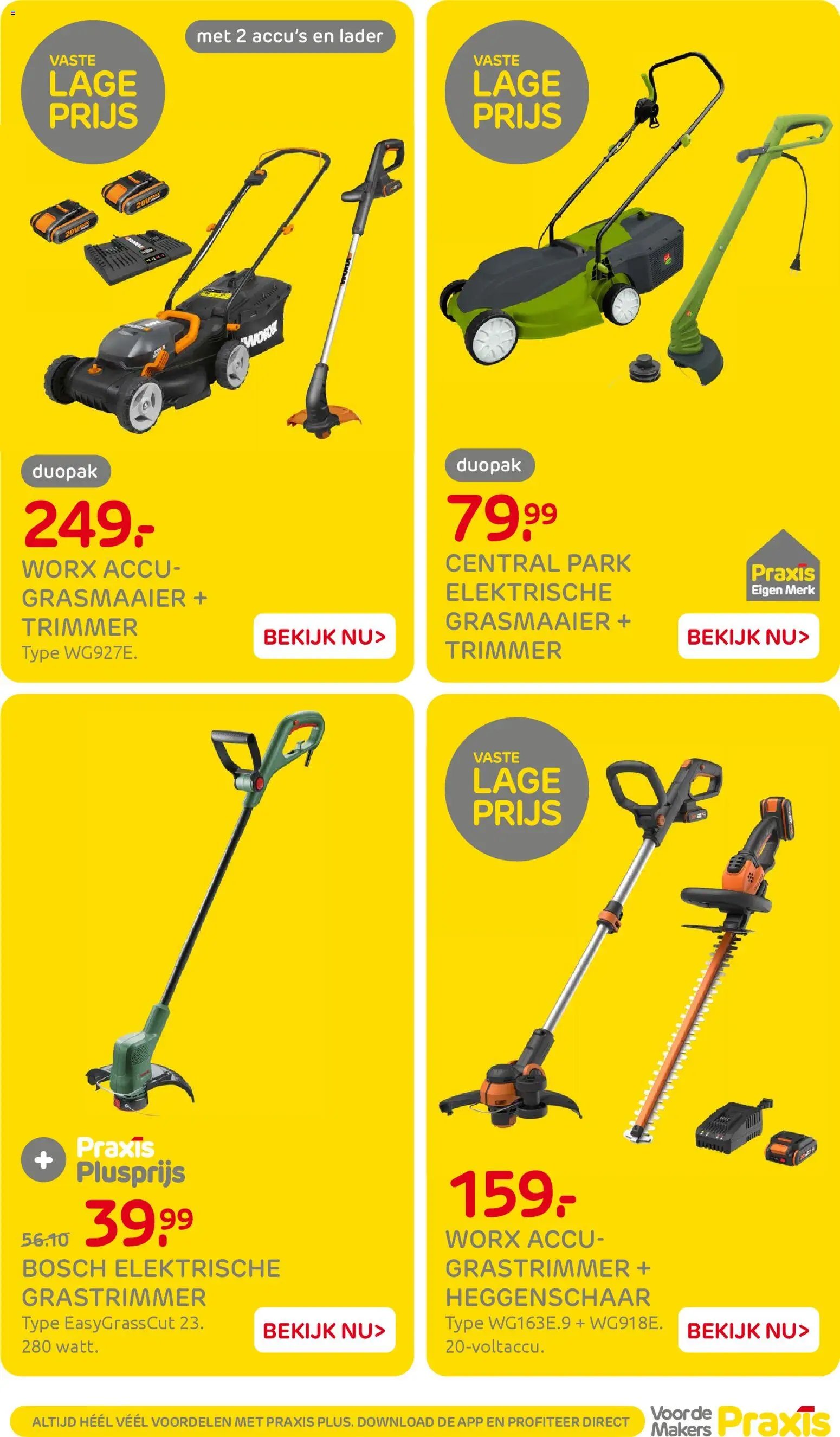 Praxis folder - Weekend actie
