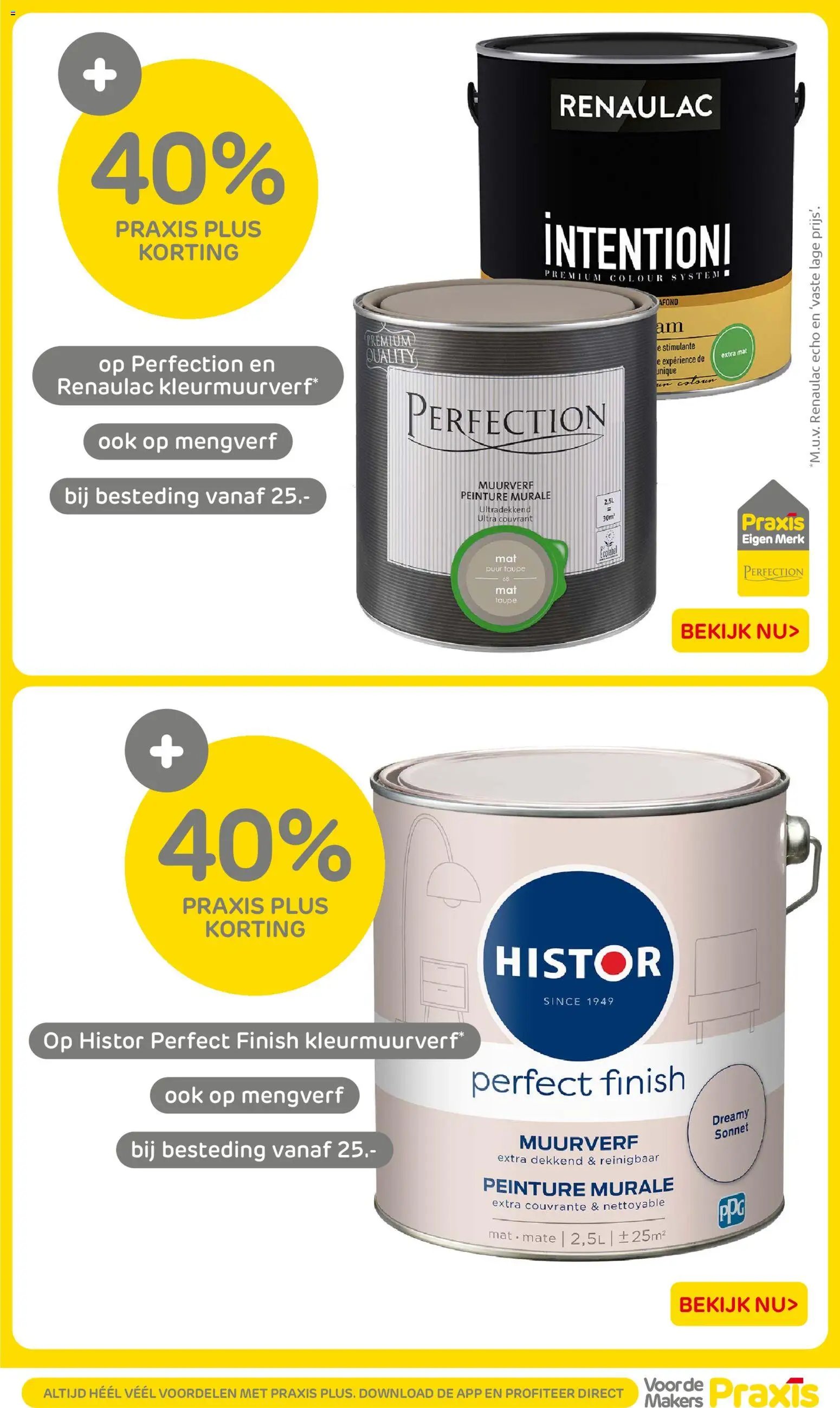 Praxis folder - Weekend actie