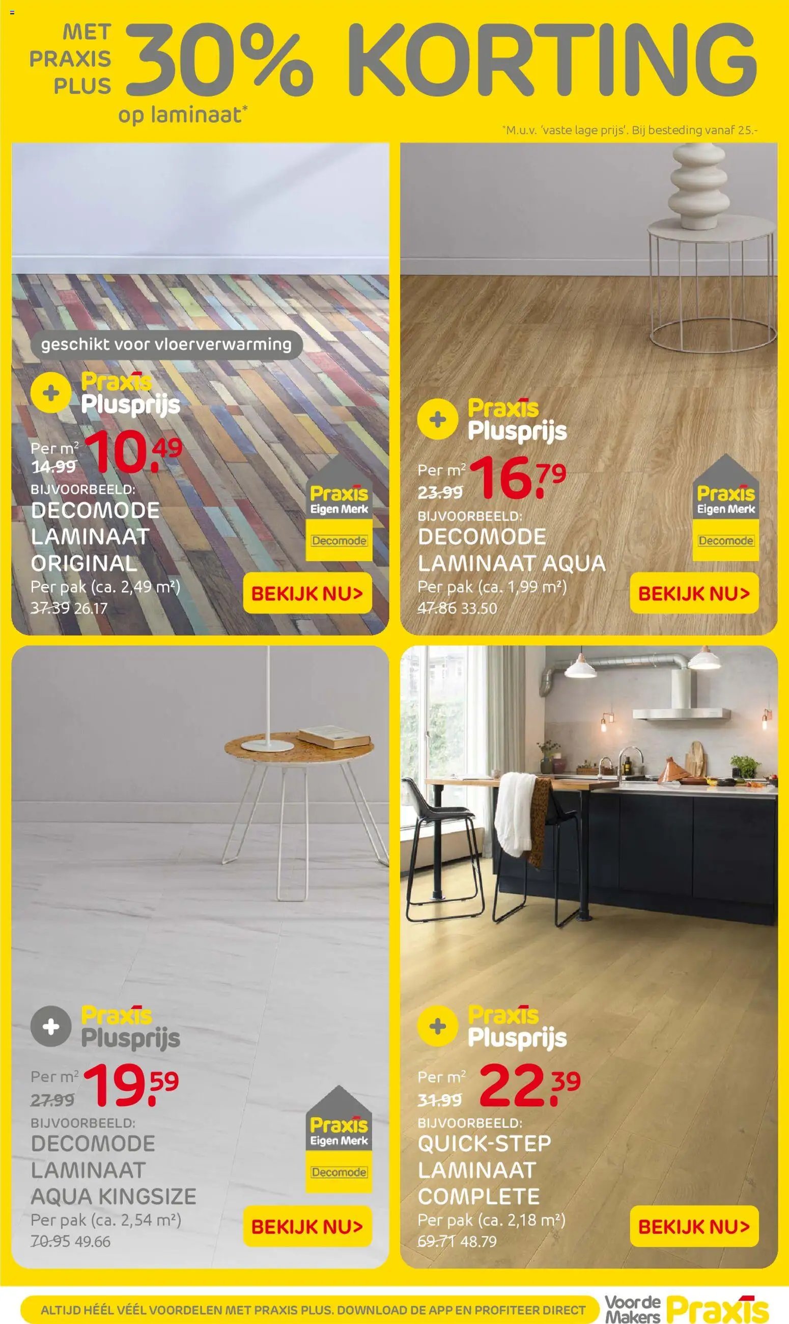 Praxis folder - Weekend actie