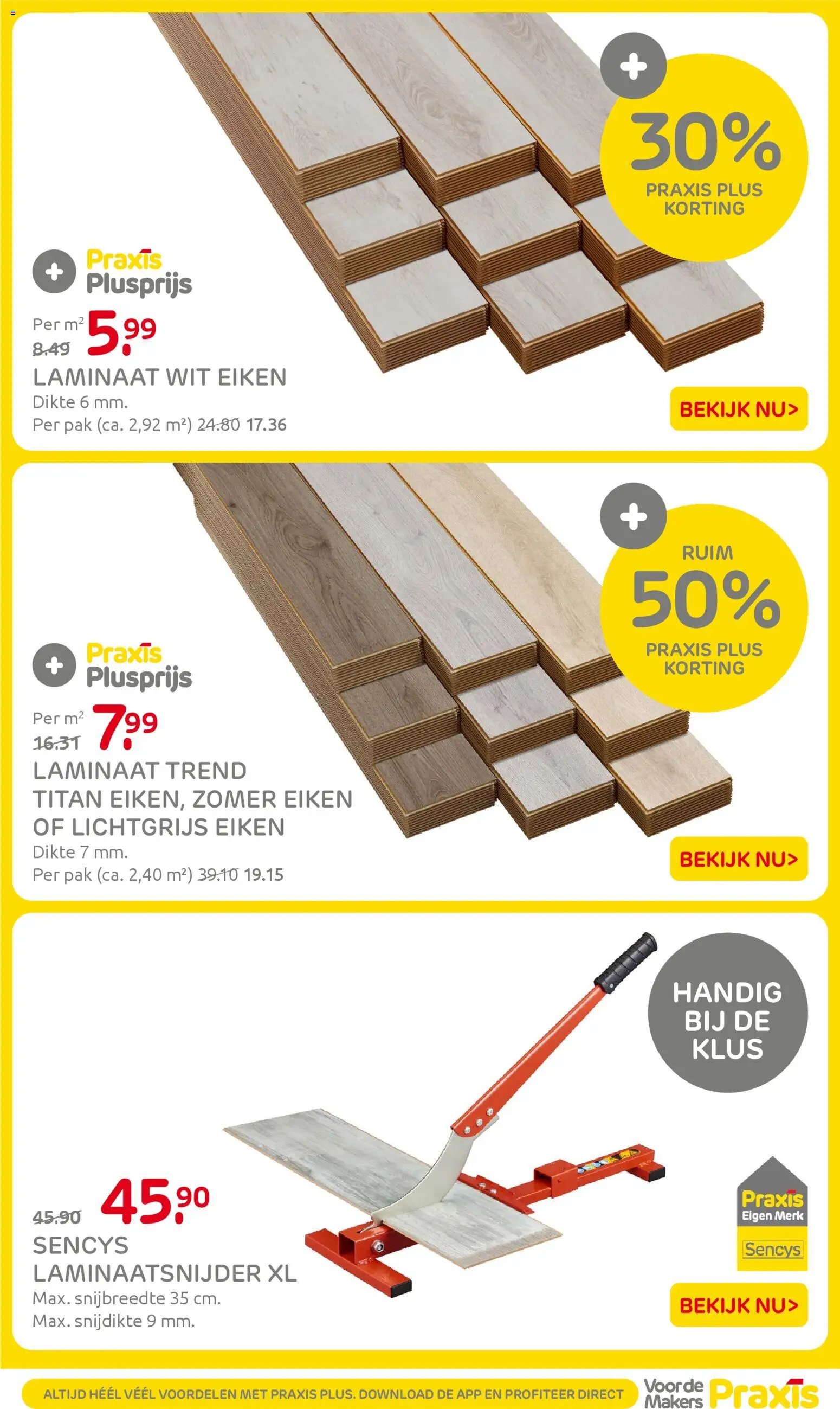 Praxis folder - Weekend actie