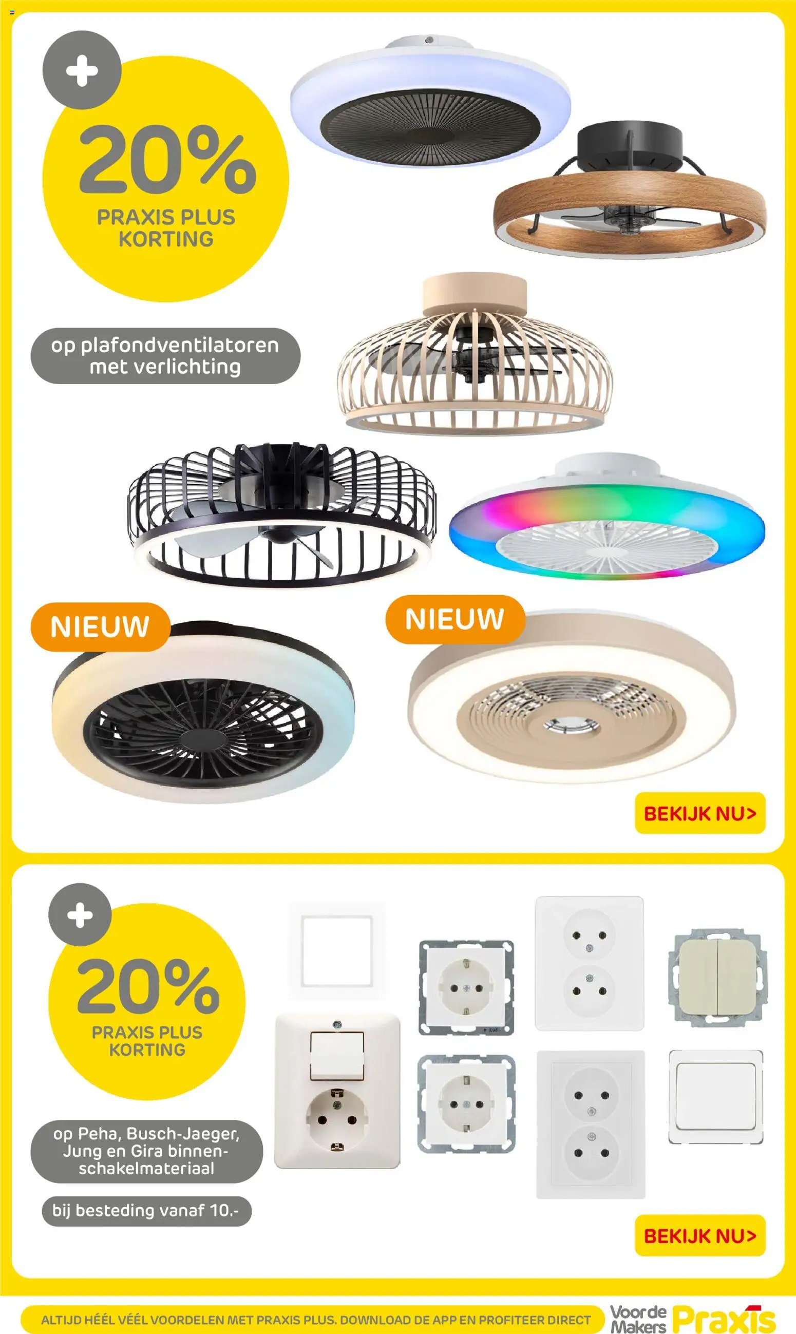 Praxis folder - Weekend actie