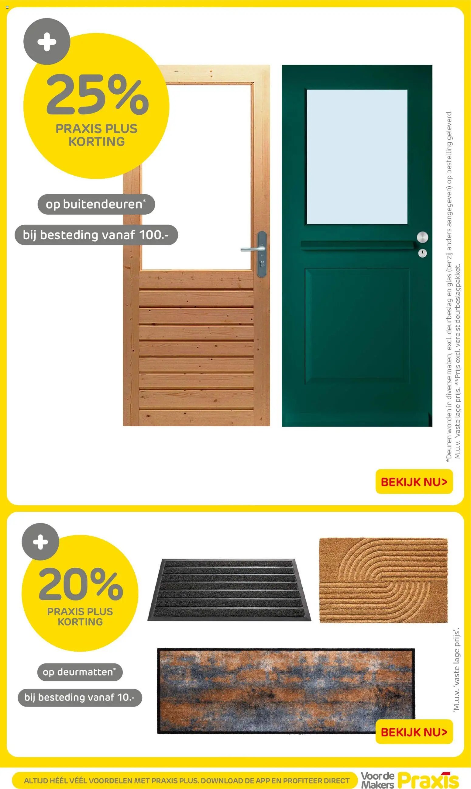 Praxis folder - Weekend actie