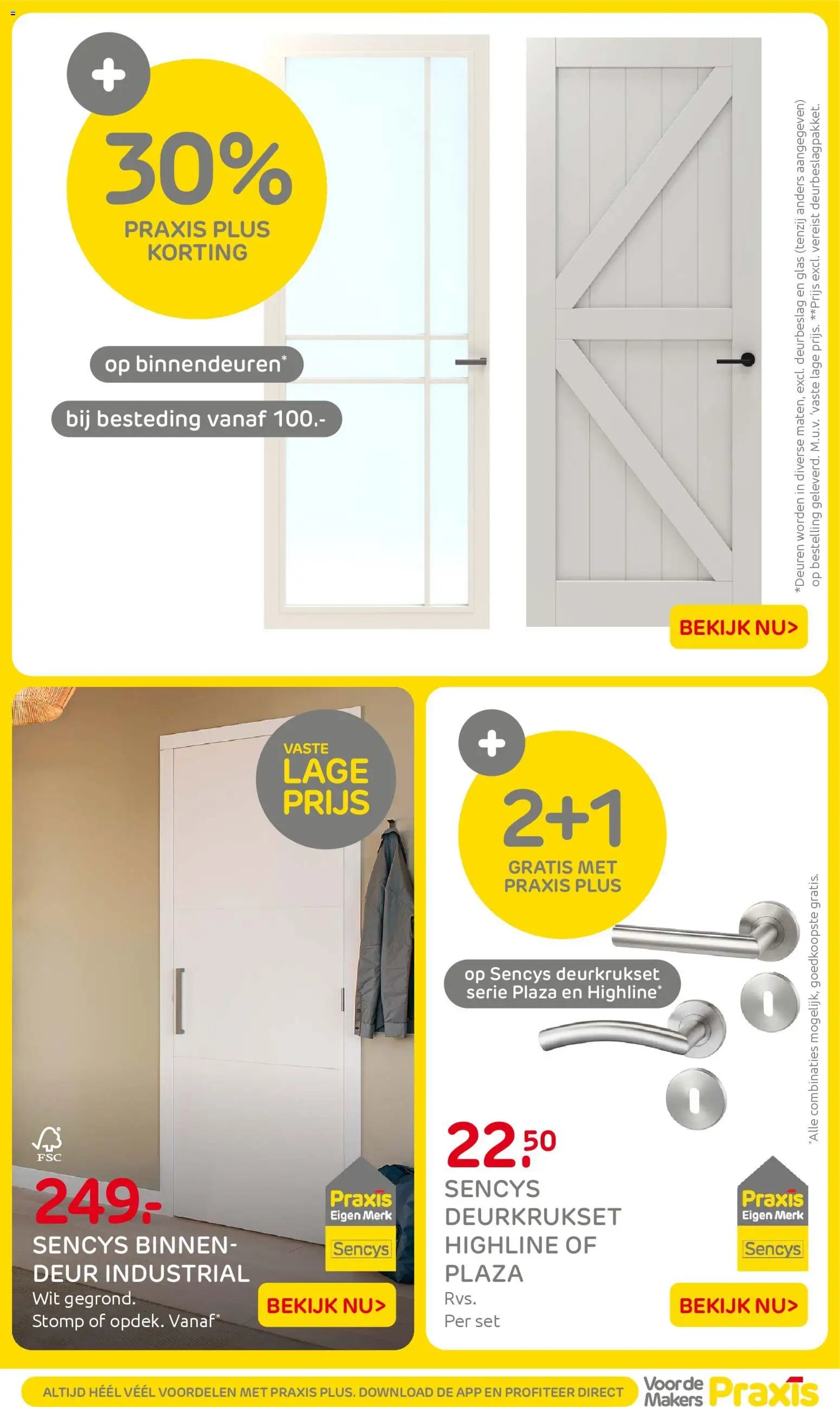 Praxis folder - Weekend actie