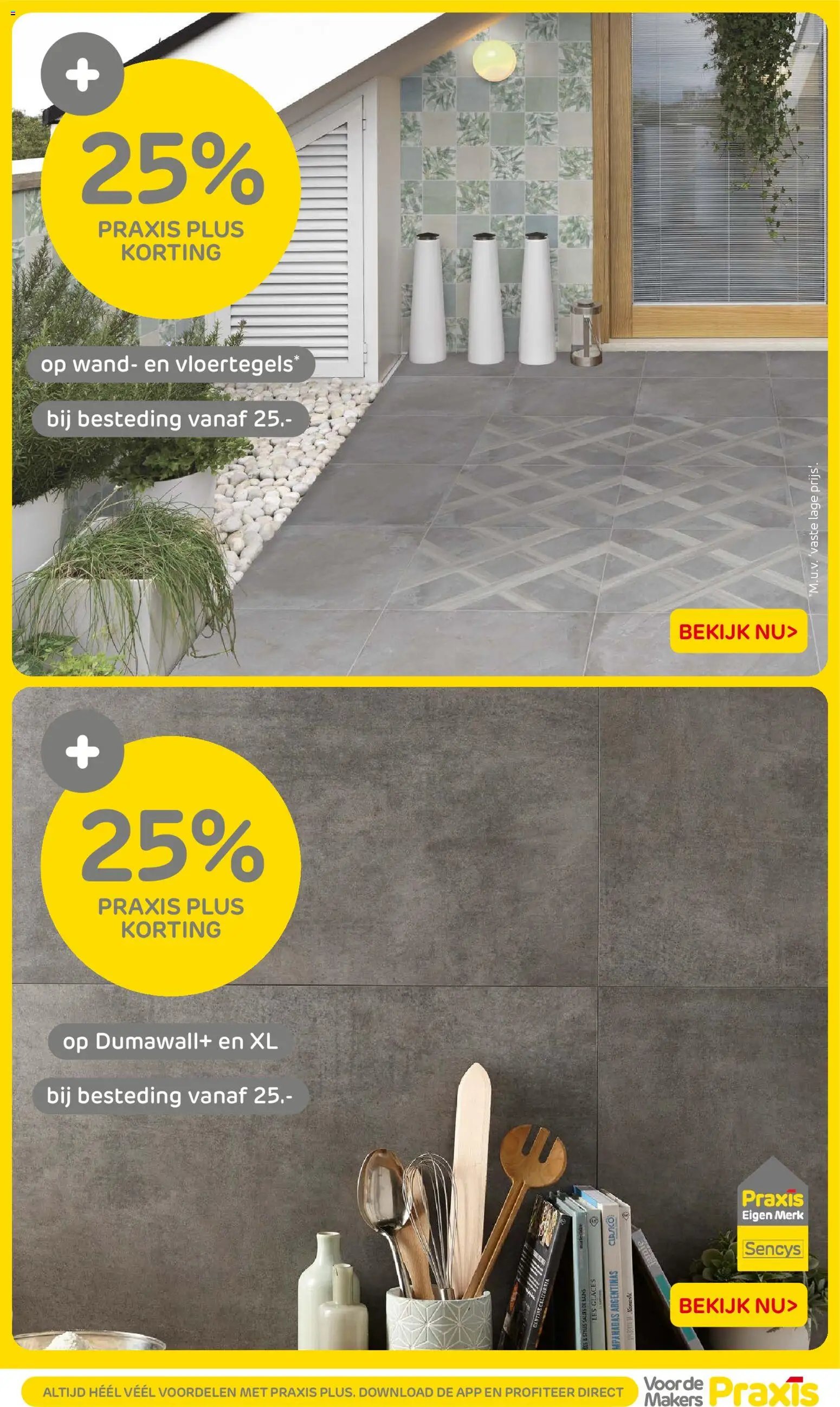 Praxis folder - Weekend actie