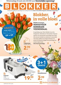 Blokker folder - Feestelijke opening