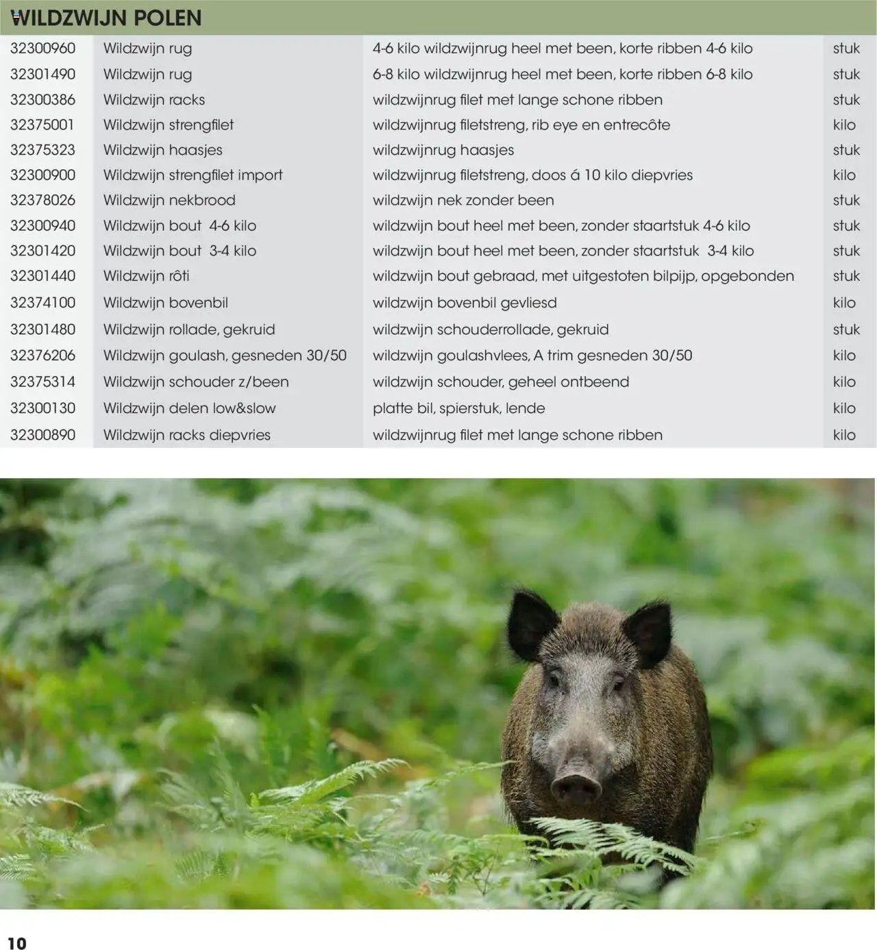 Hanos - Wildbrochure 2025/2026