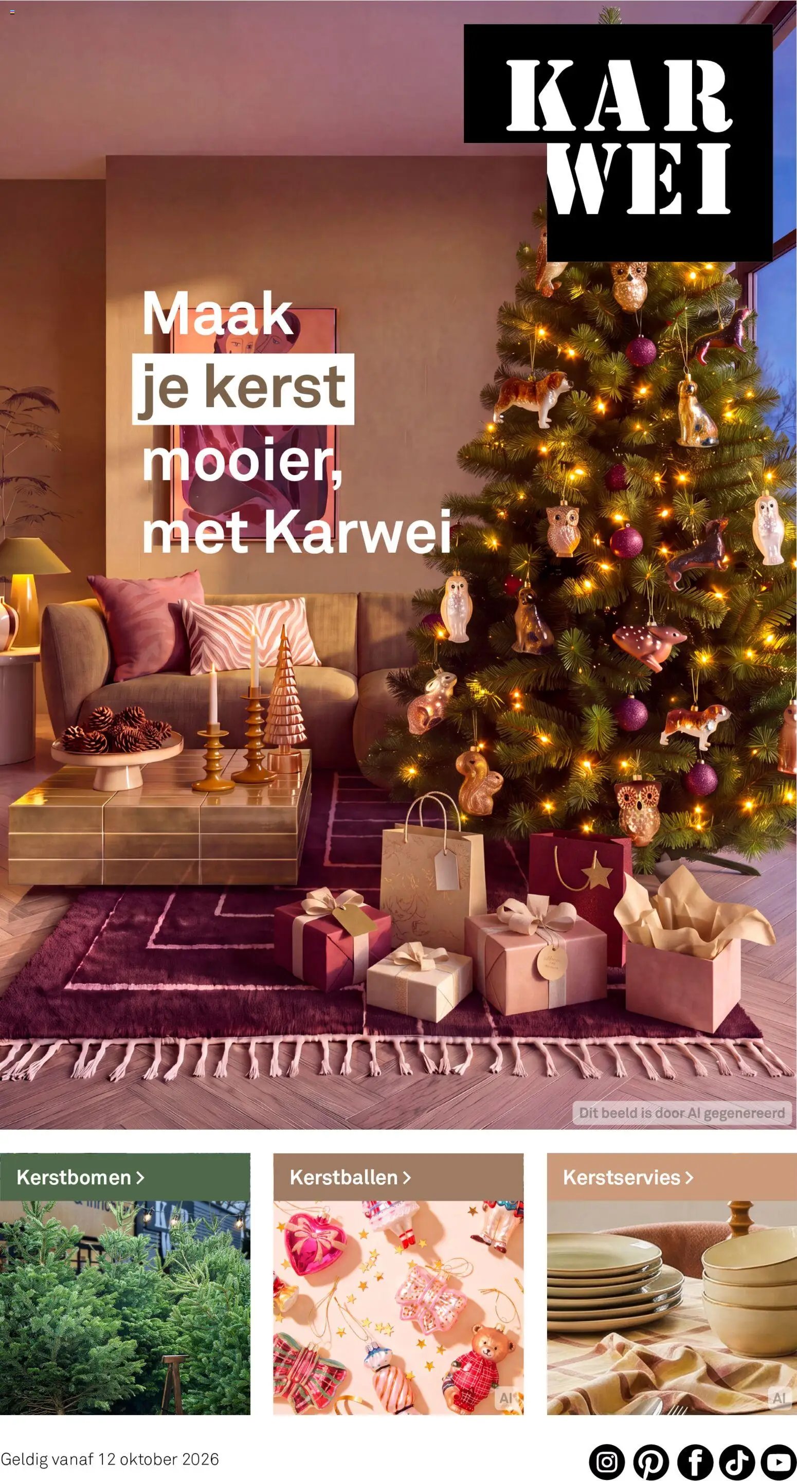 KARWEI folder Kerst magazin