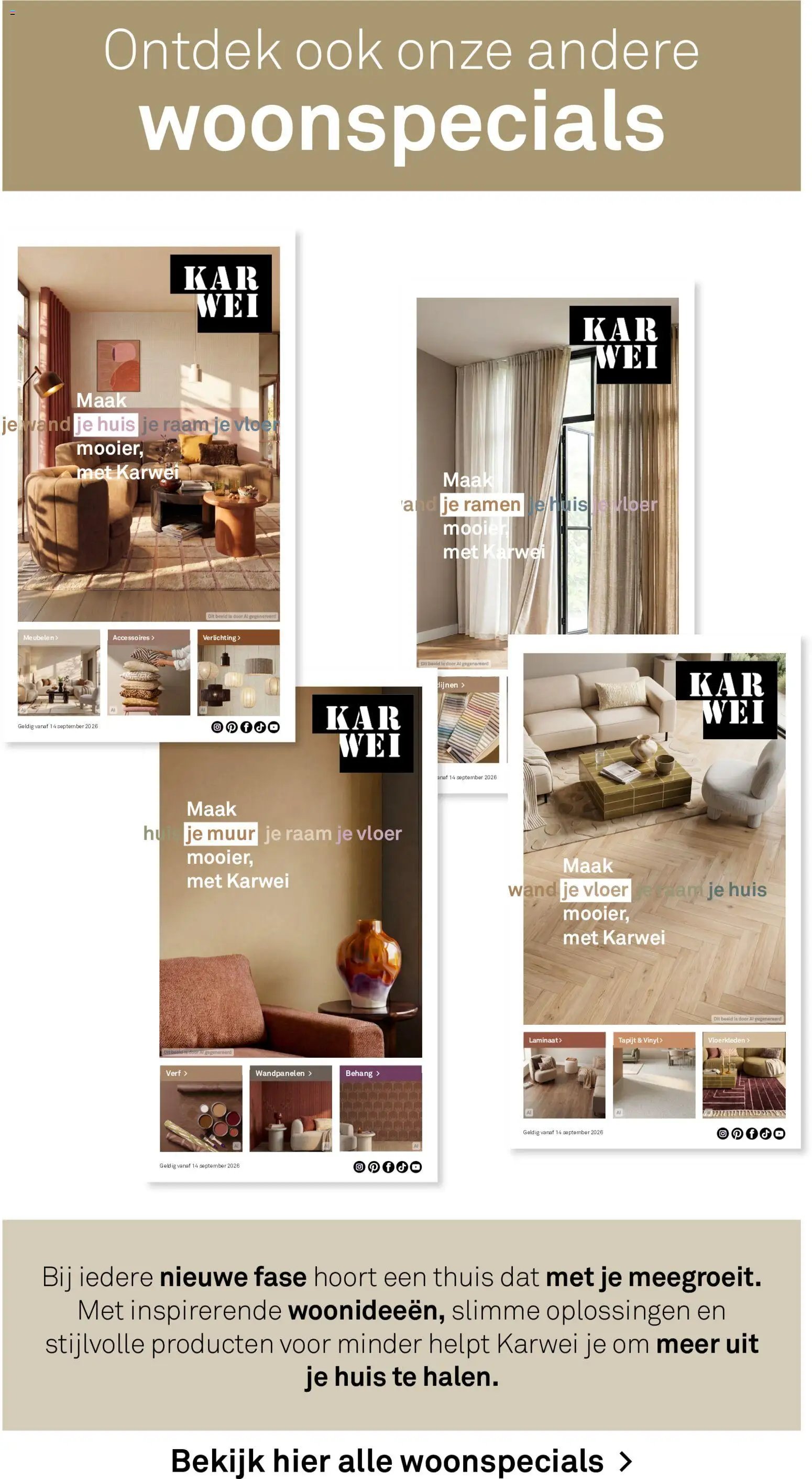 KARWEI folder Kerst magazin