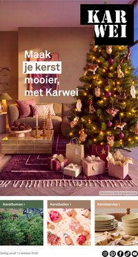 KARWEI folder Kerst magazin