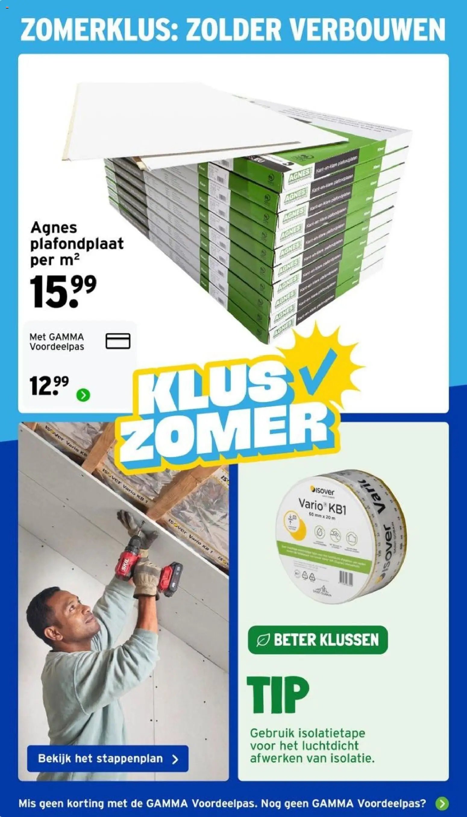 GAMMA folder - Weekenddeal