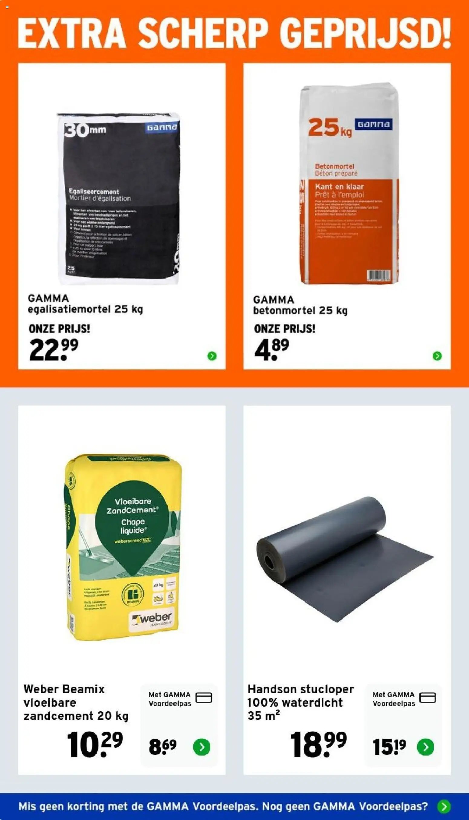 GAMMA folder - Weekenddeal