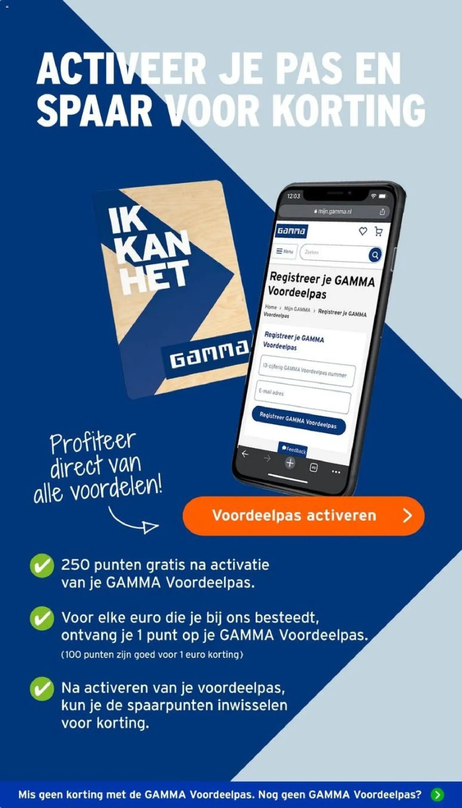 GAMMA folder - Weekenddeal