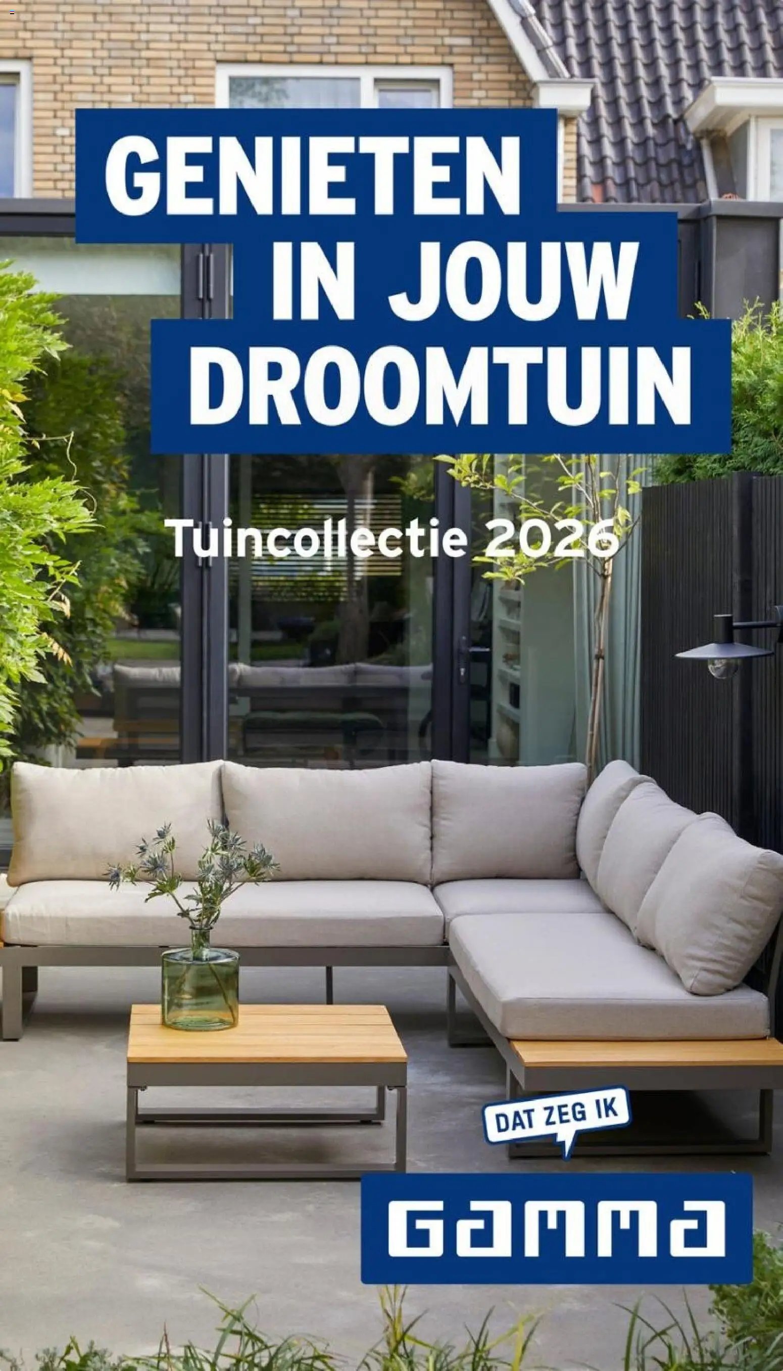 GAMMA folder Genieten in jouw droomtuin