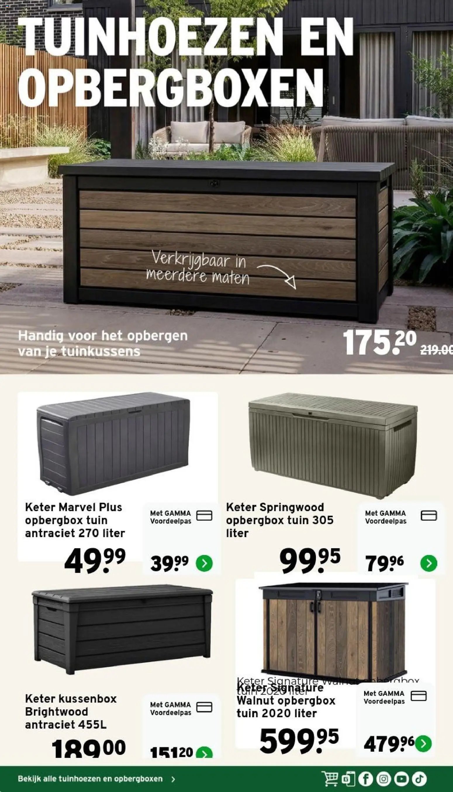GAMMA folder Genieten in jouw droomtuin