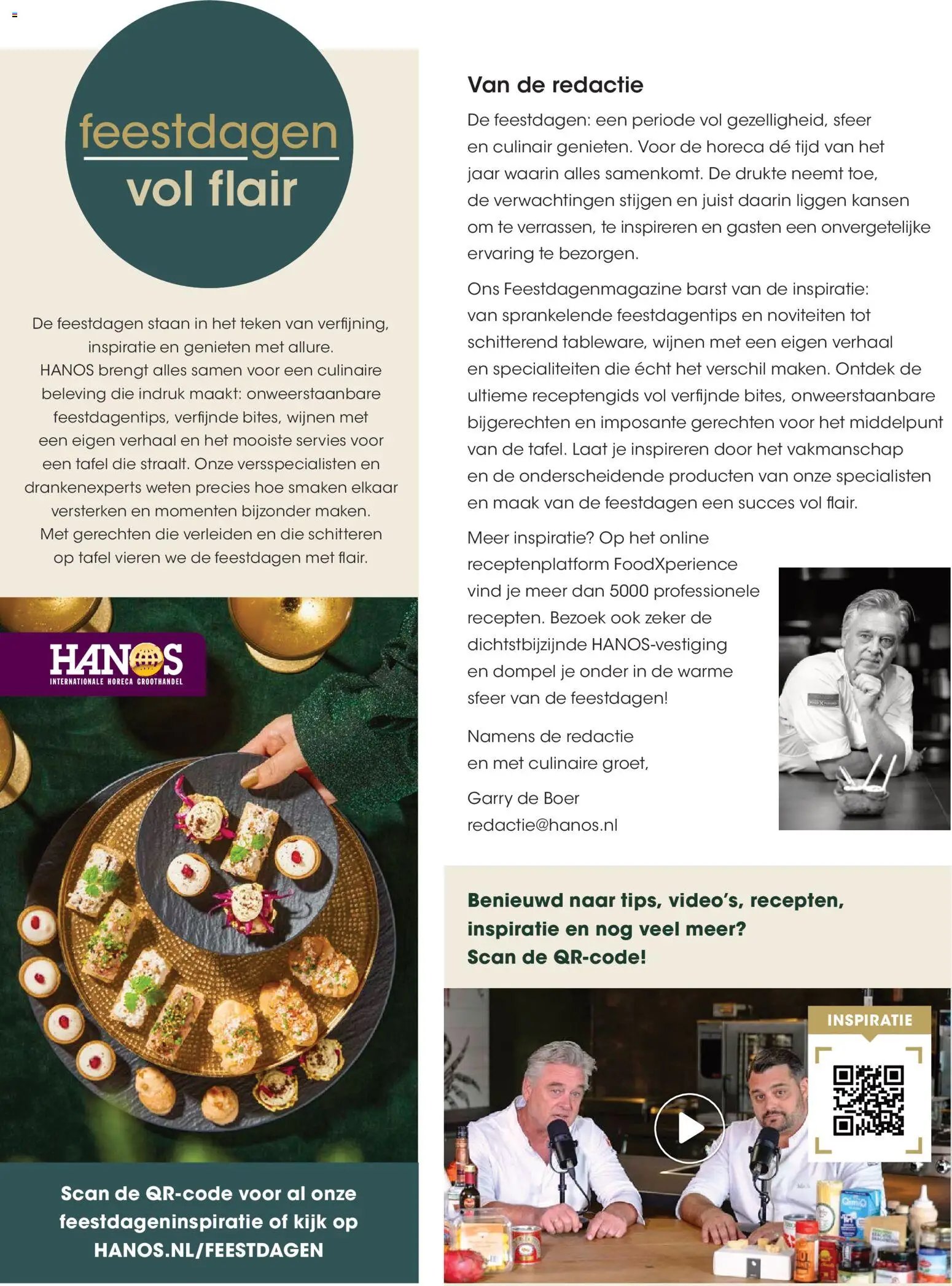 Hanos - Magazine Feestdagen 2025